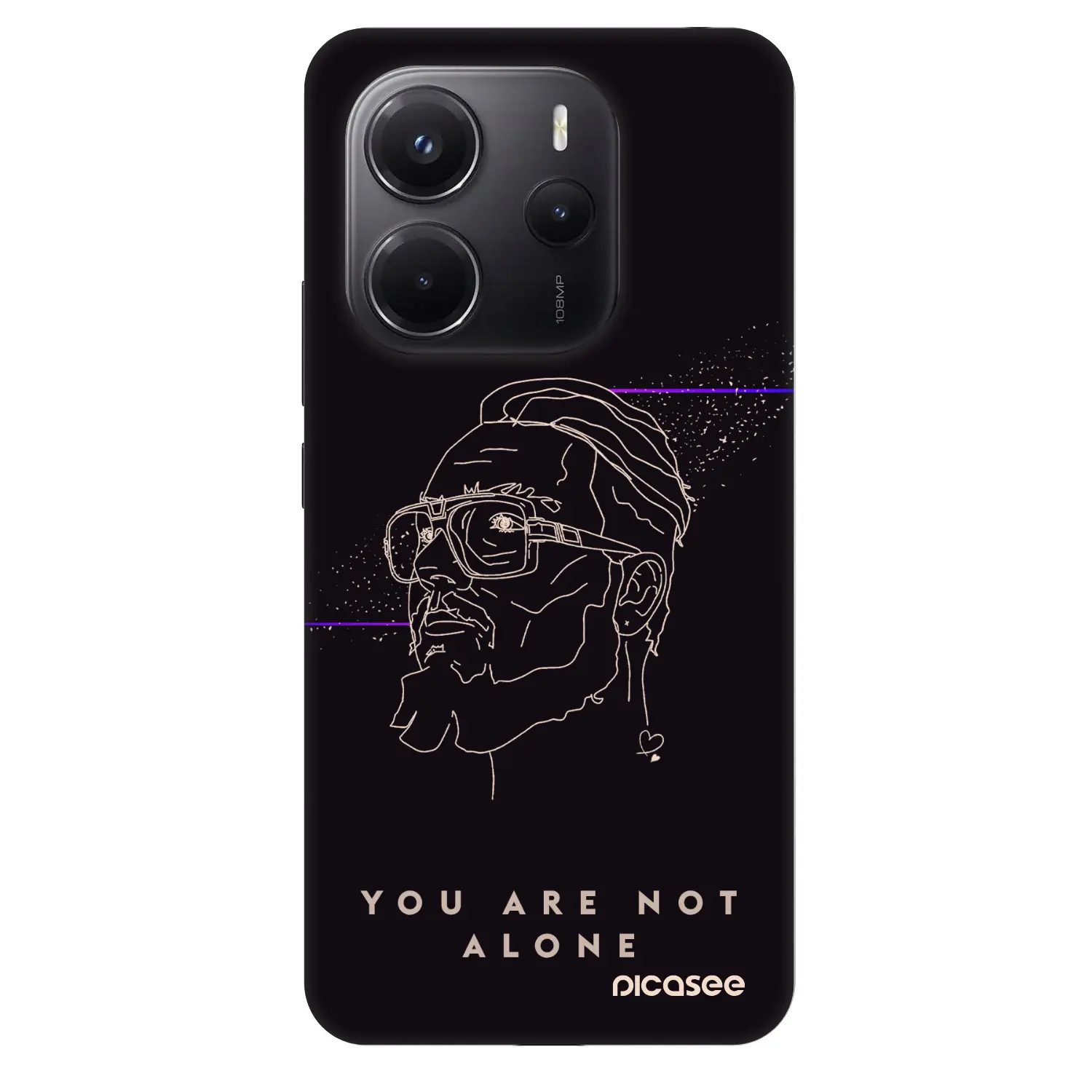 Fashion Case pro Xiaomi Redmi Note 14 4G - You are not alone