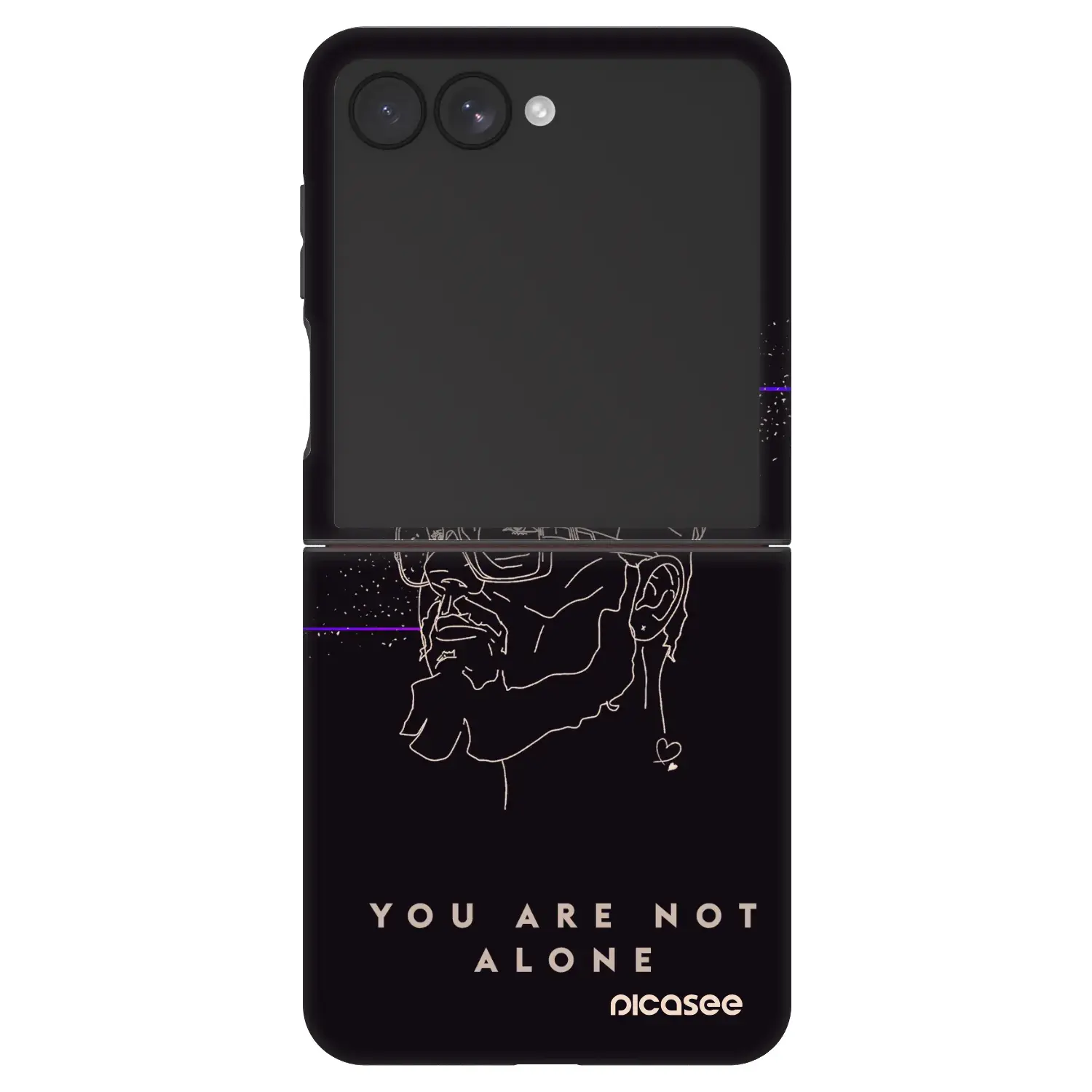 Fashion Case pro Samsung Galaxy Z Flip7 5G - You are not alone