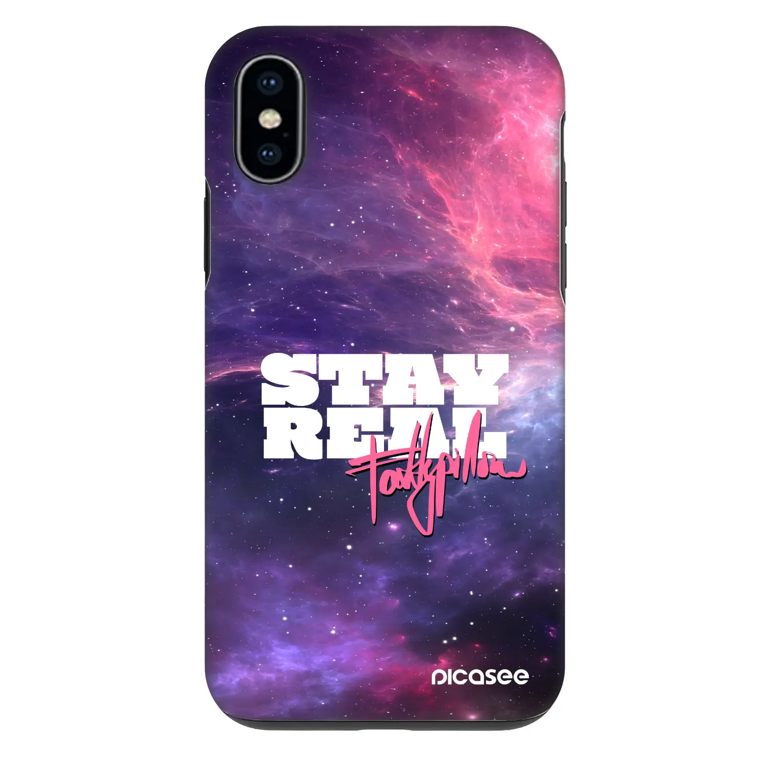 Fashion Case pro Apple iPhone X/XS - Stay Real