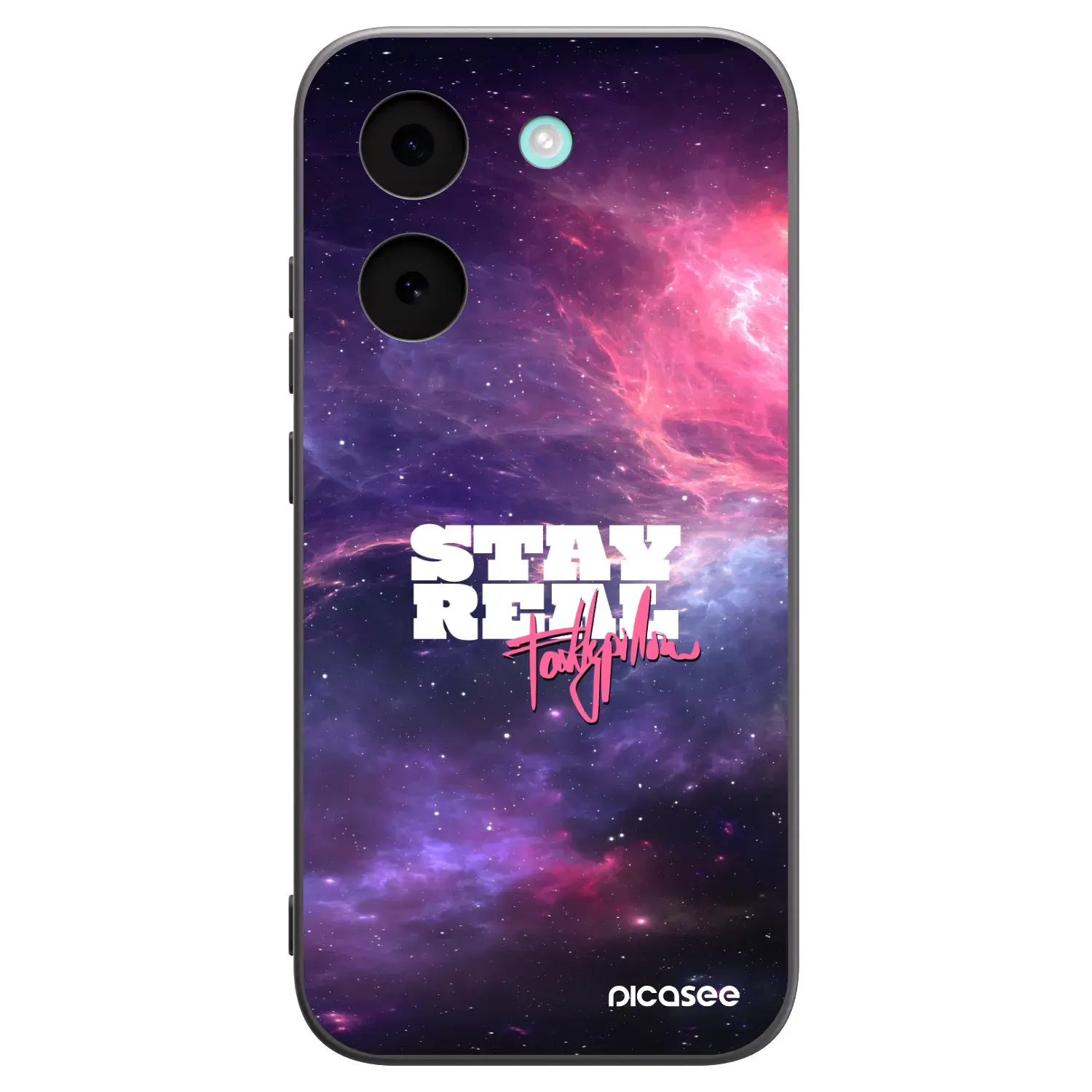 Silikonový černý obal pro Xiaomi Poco X8 Pro - Stay Real