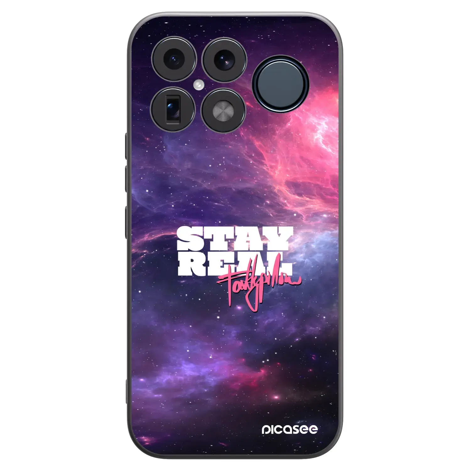Silikonový černý obal pro Xiaomi Poco F8 Ultra - Stay Real