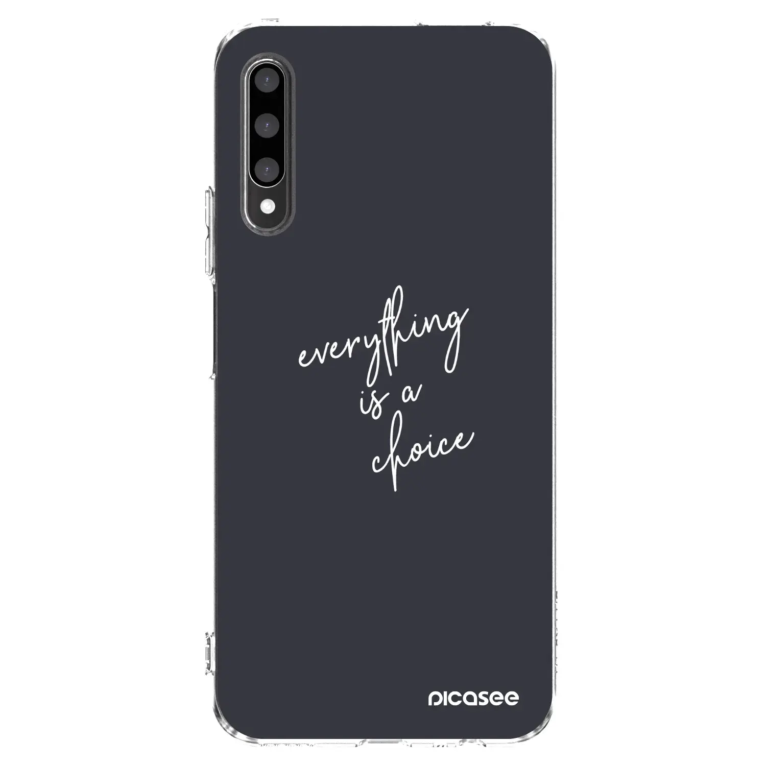 Silikonový průhledný obal pro Honor 9X Pro - Vše je na tobě