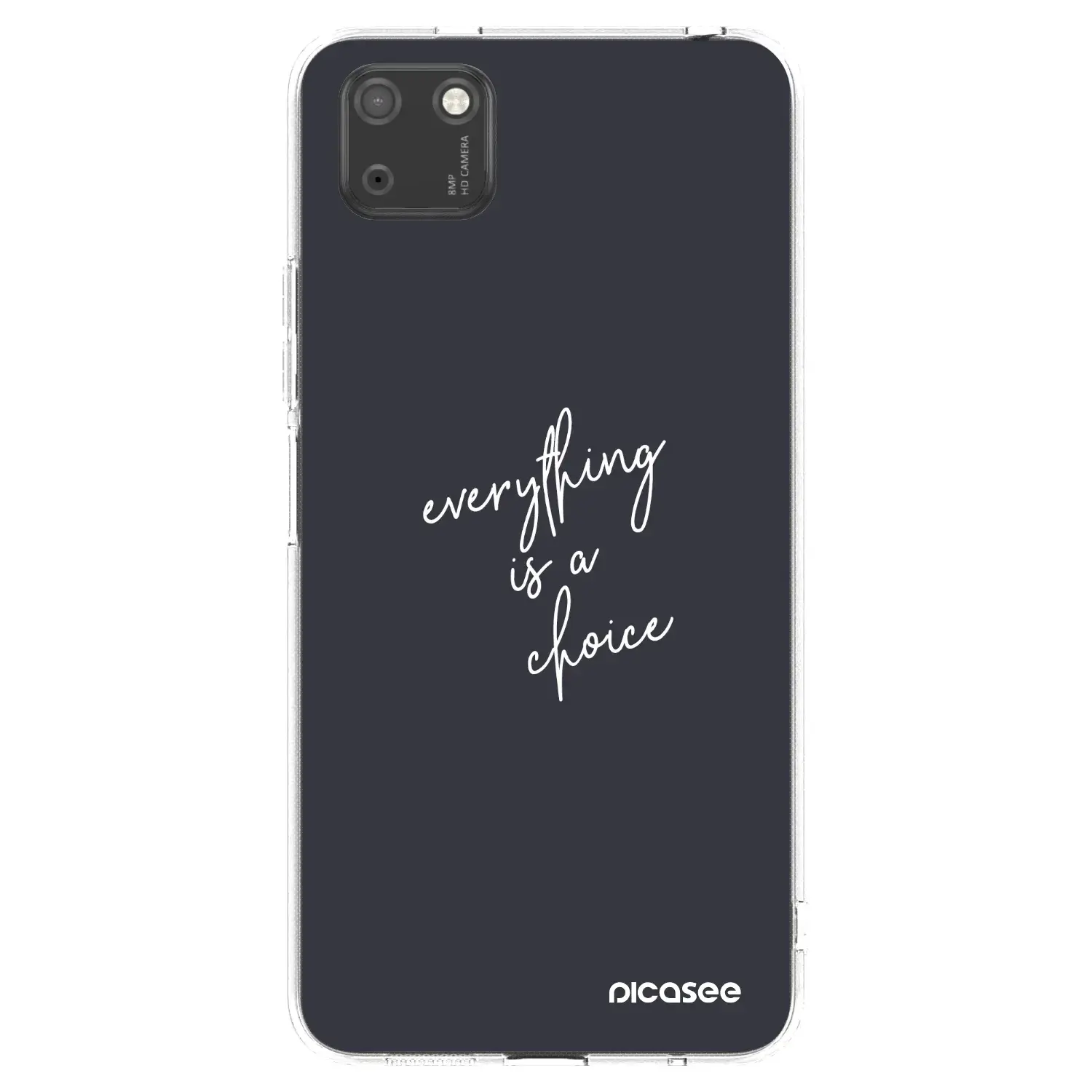 Silikonový průhledný obal pro Huawei Y5P - Vše je na tobě