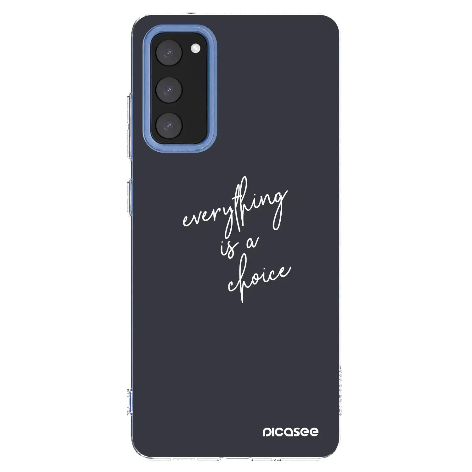 Silikonový průhledný obal pro Samsung Galaxy S20 FE - Vše je na tobě