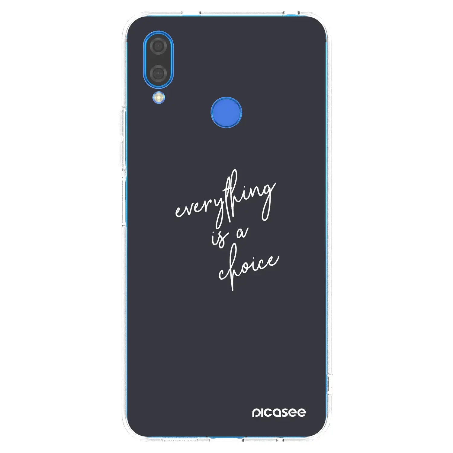 Silikonový průhledný obal pro Huawei Nova 3i - Vše je na tobě