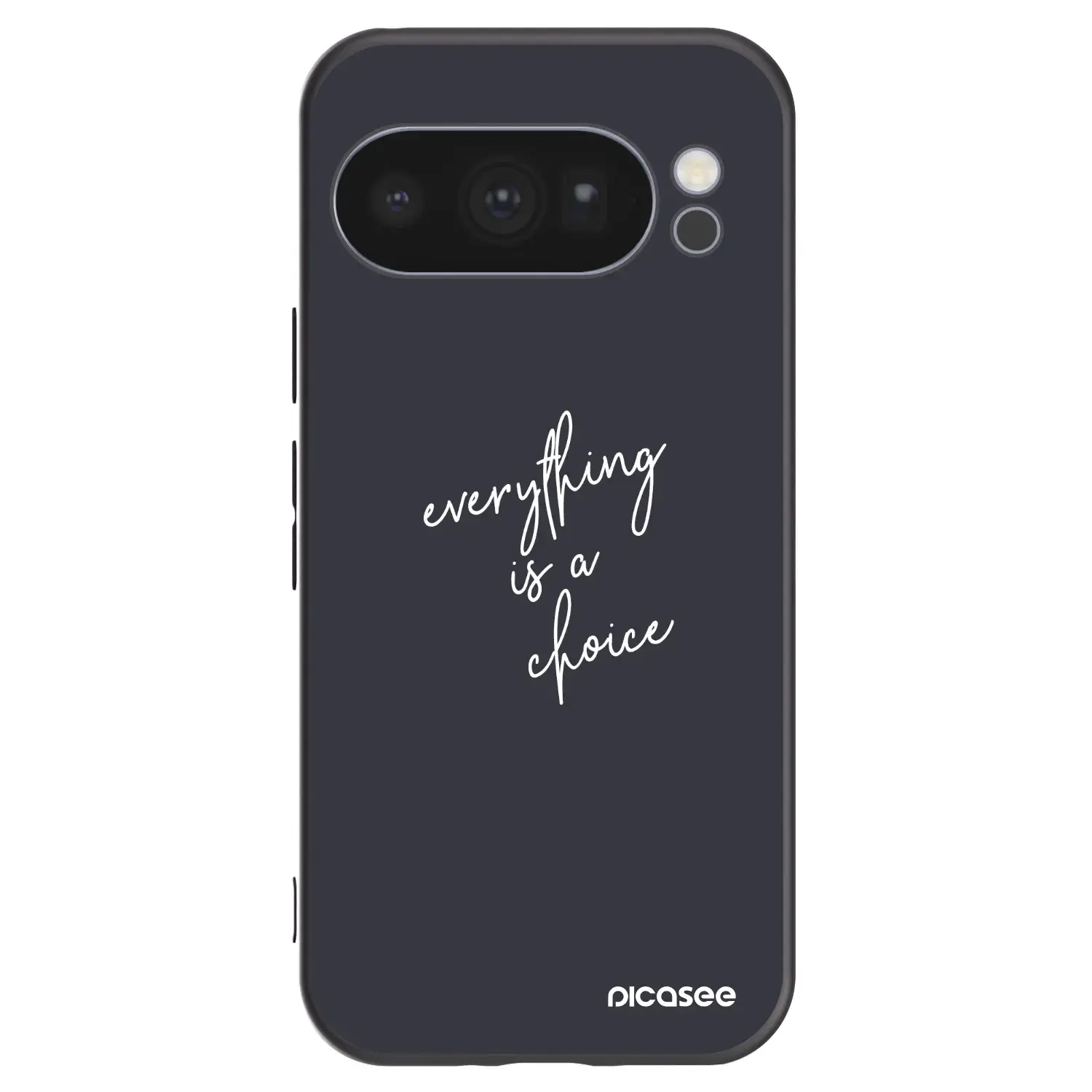 Silikonový černý obal pro Google Pixel 10 Pro - Vše je na tobě