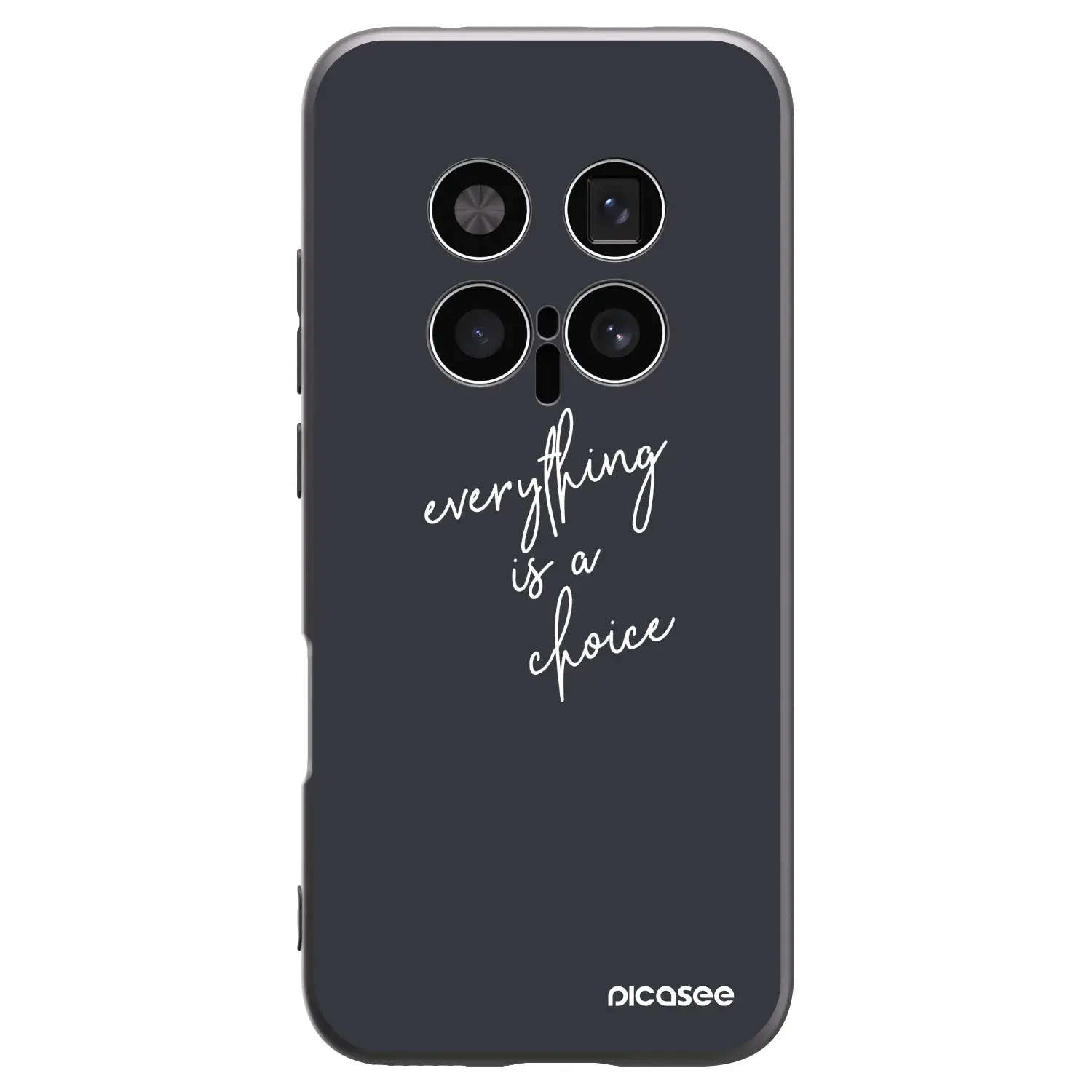 Silikonový černý obal pro Honor Magic8 Pro 5G - Vše je na tobě