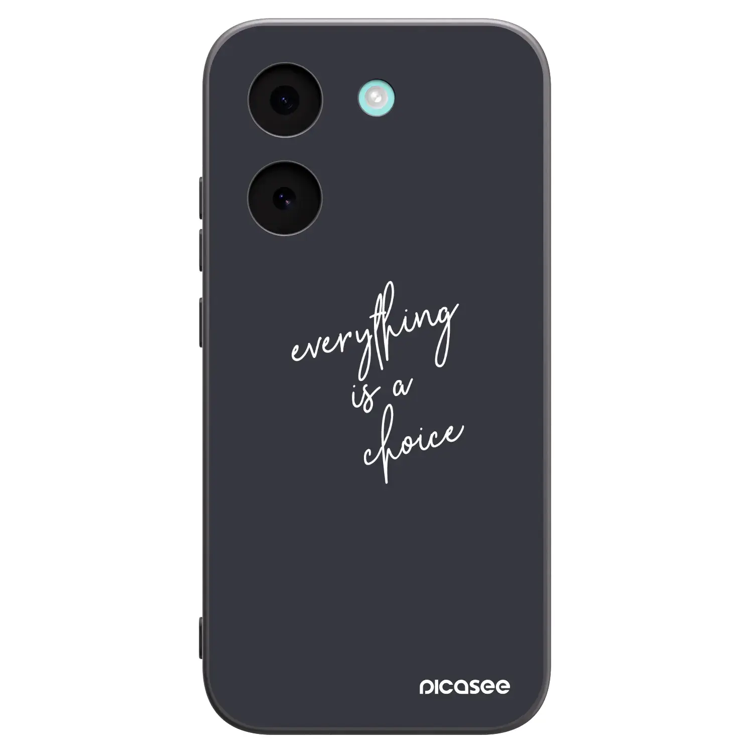 Silikonový černý obal pro Xiaomi Poco X8 Pro - Vše je na tobě