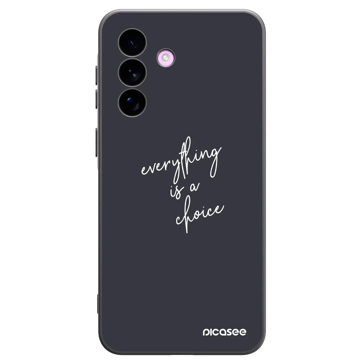 Silikonový černý obal pro Samsung Galaxy A57 5G - Vše je na tobě