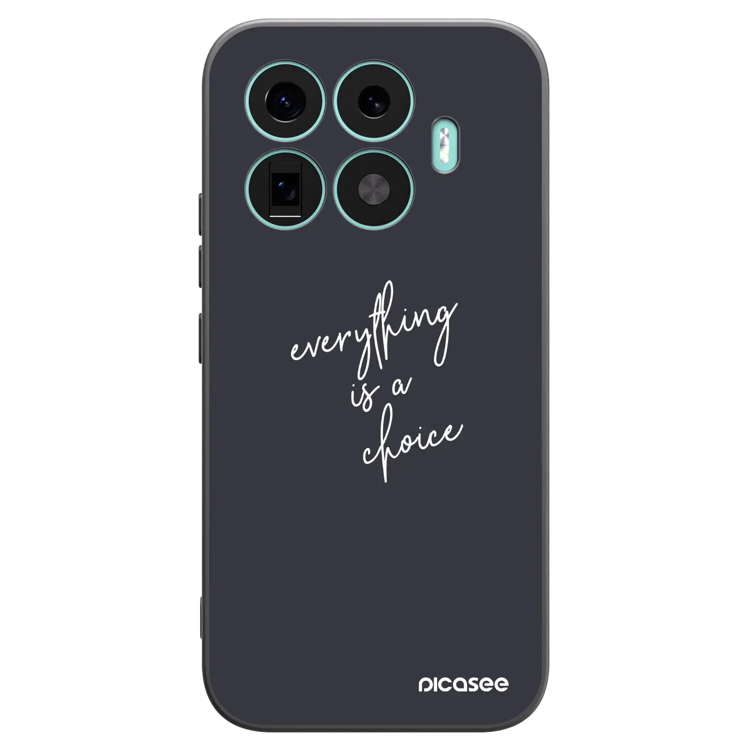 Silikonový černý obal pro Xiaomi 17T - Vše je na tobě