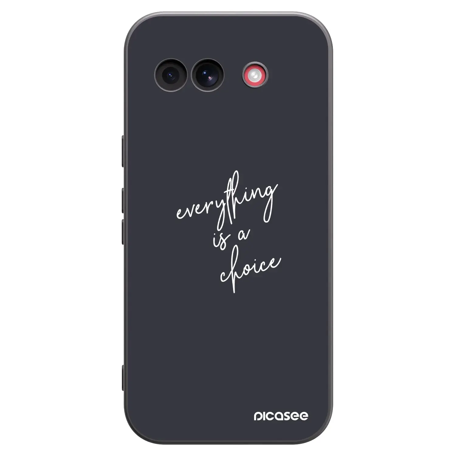 Silikonový černý obal pro Google Pixel 10a - Vše je na tobě
