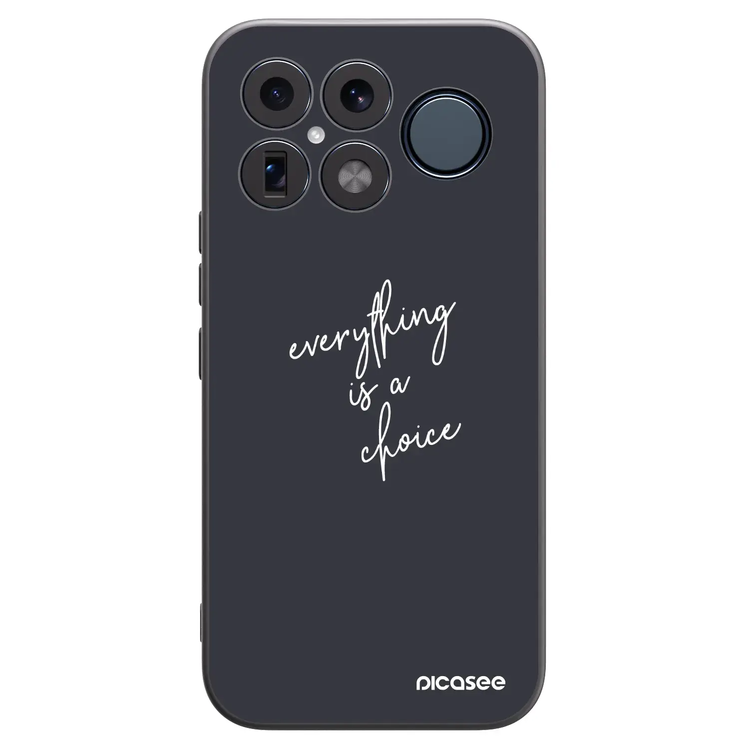 Silikonový černý obal pro Xiaomi Poco F8 Ultra - Vše je na tobě
