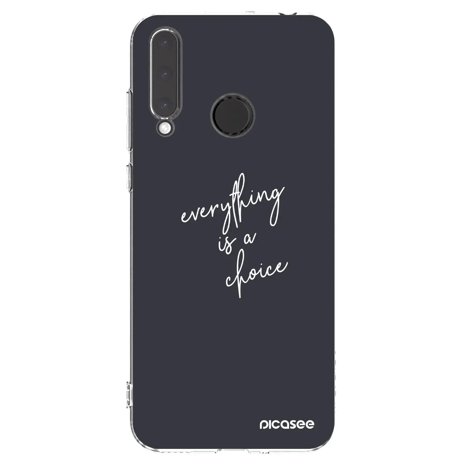Silikonový průhledný obal pro Honor 20 Lite - Vše je na tobě