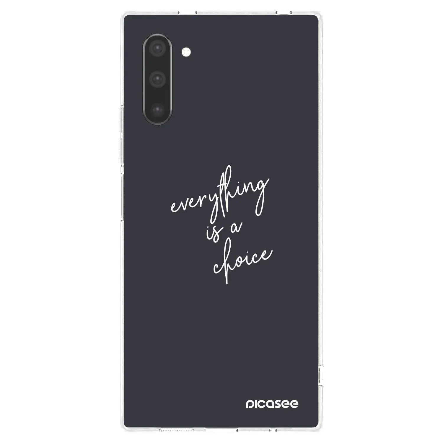 Silikonový průhledný obal pro Samsung Galaxy Note 10 N970F - Vše je na tobě