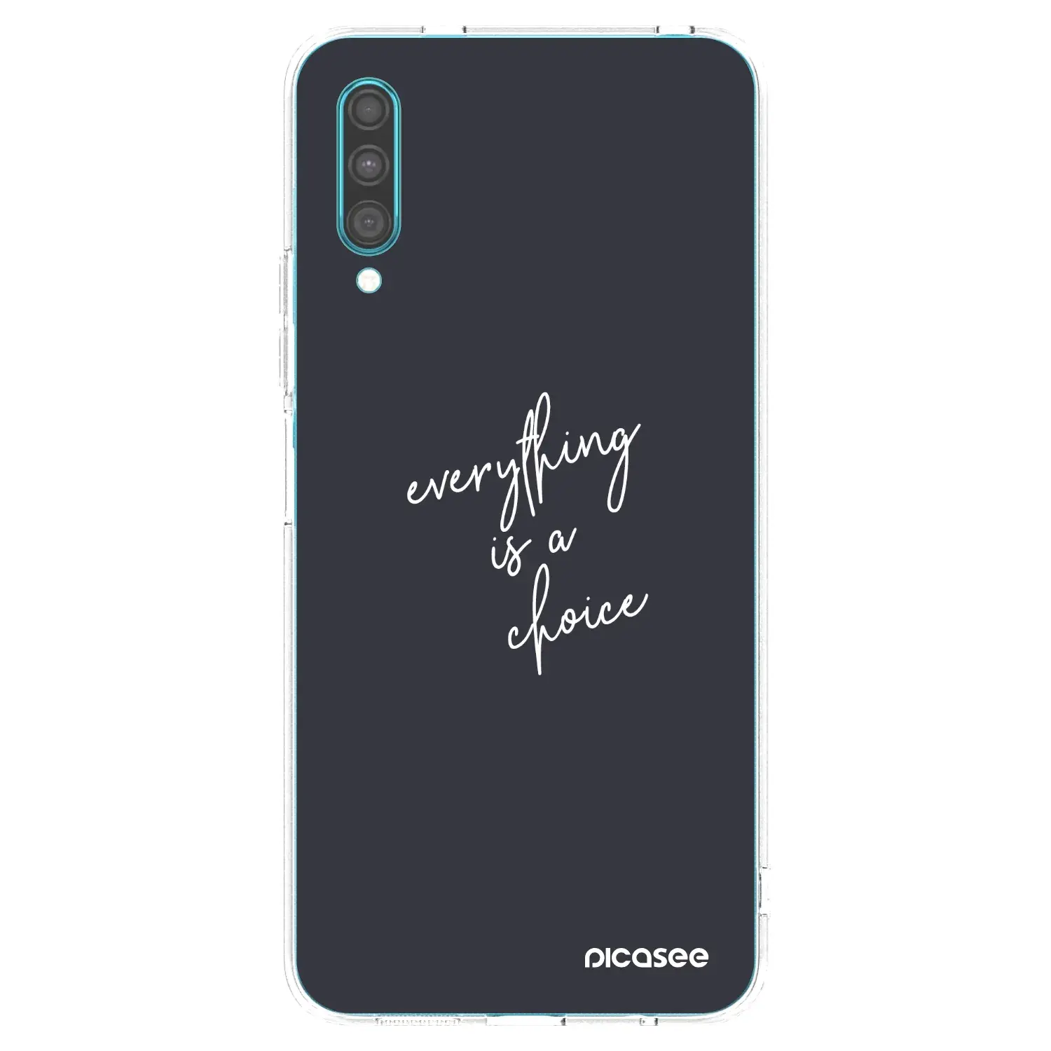 Silikonový průhledný obal pro Samsung Galaxy A30s A307F - Vše je na tobě