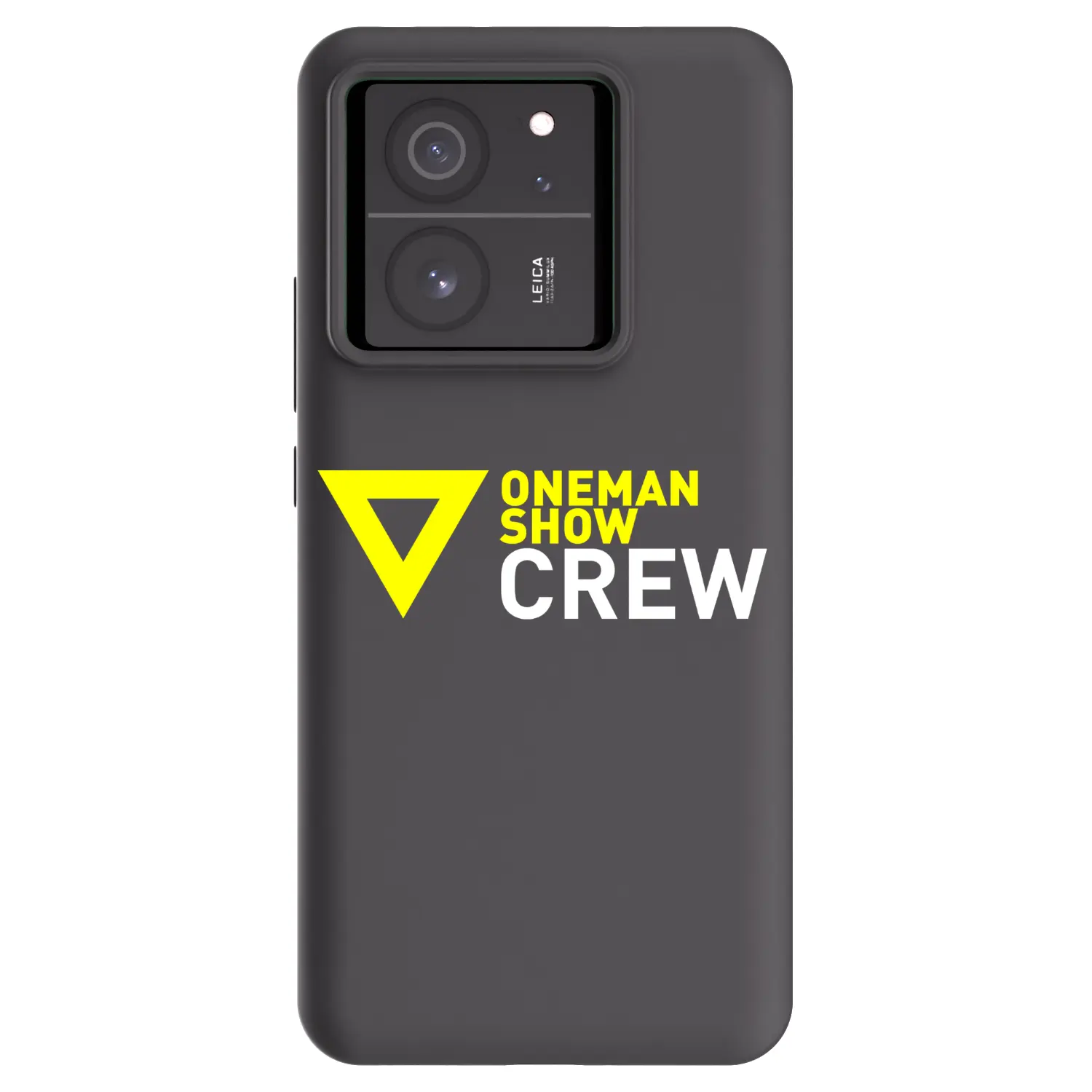 Silikonový černý obal pro Xiaomi 13T Pro - ONEMANSHOW CREW