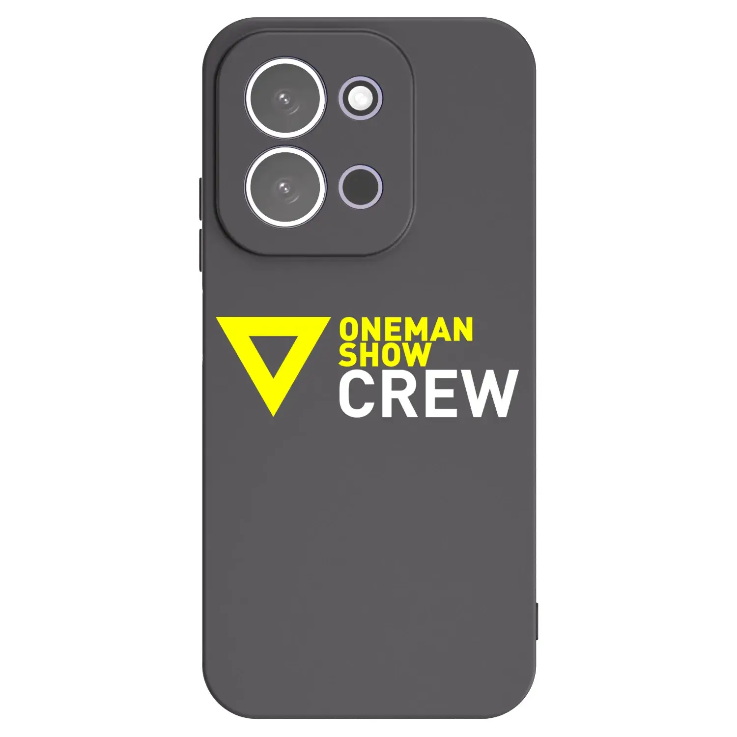 Silikonový černý obal pro Xiaomi Redmi 15C 5G - ONEMANSHOW CREW