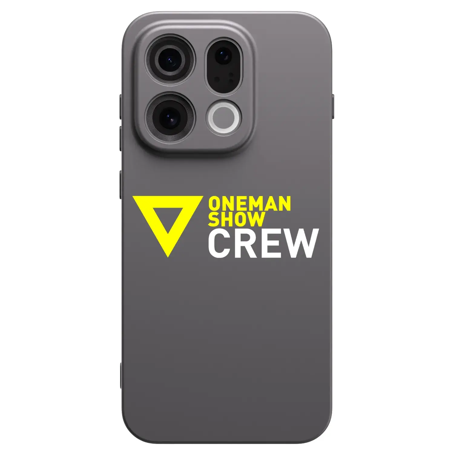 Silikonový černý obal pro OPPO Find X9 - ONEMANSHOW CREW
