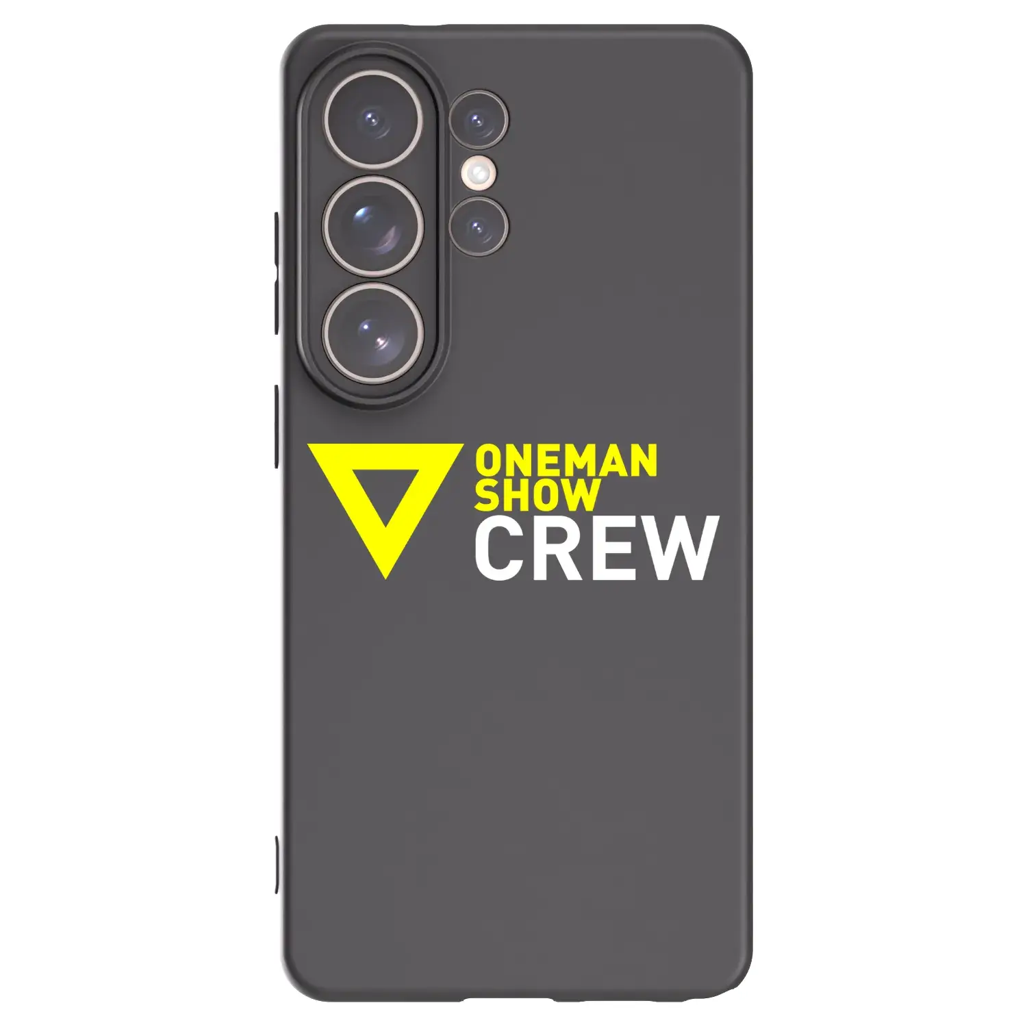 Silikonový černý obal pro Samsung Galaxy S26 Ultra - ONEMANSHOW CREW