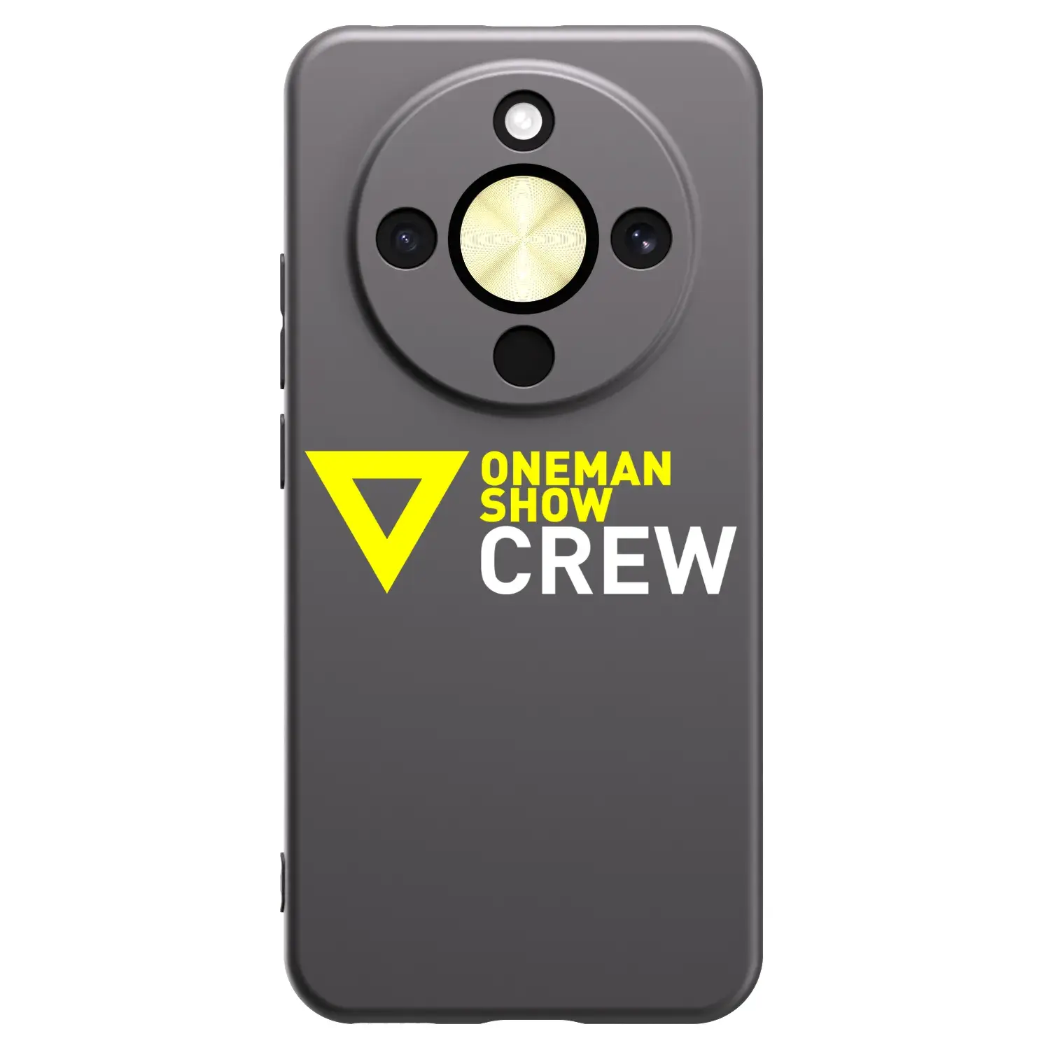 Silikonový černý obal pro Honor Magic8 Lite 5G - ONEMANSHOW CREW