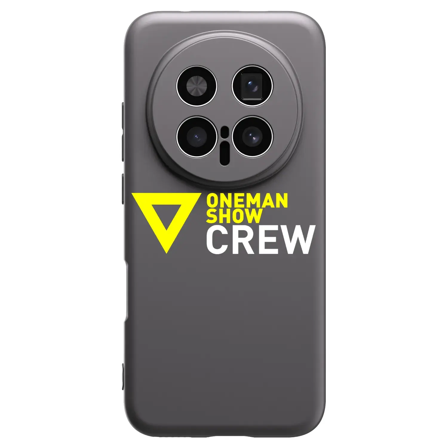 Silikonový černý obal pro Honor Magic8 Pro 5G - ONEMANSHOW CREW