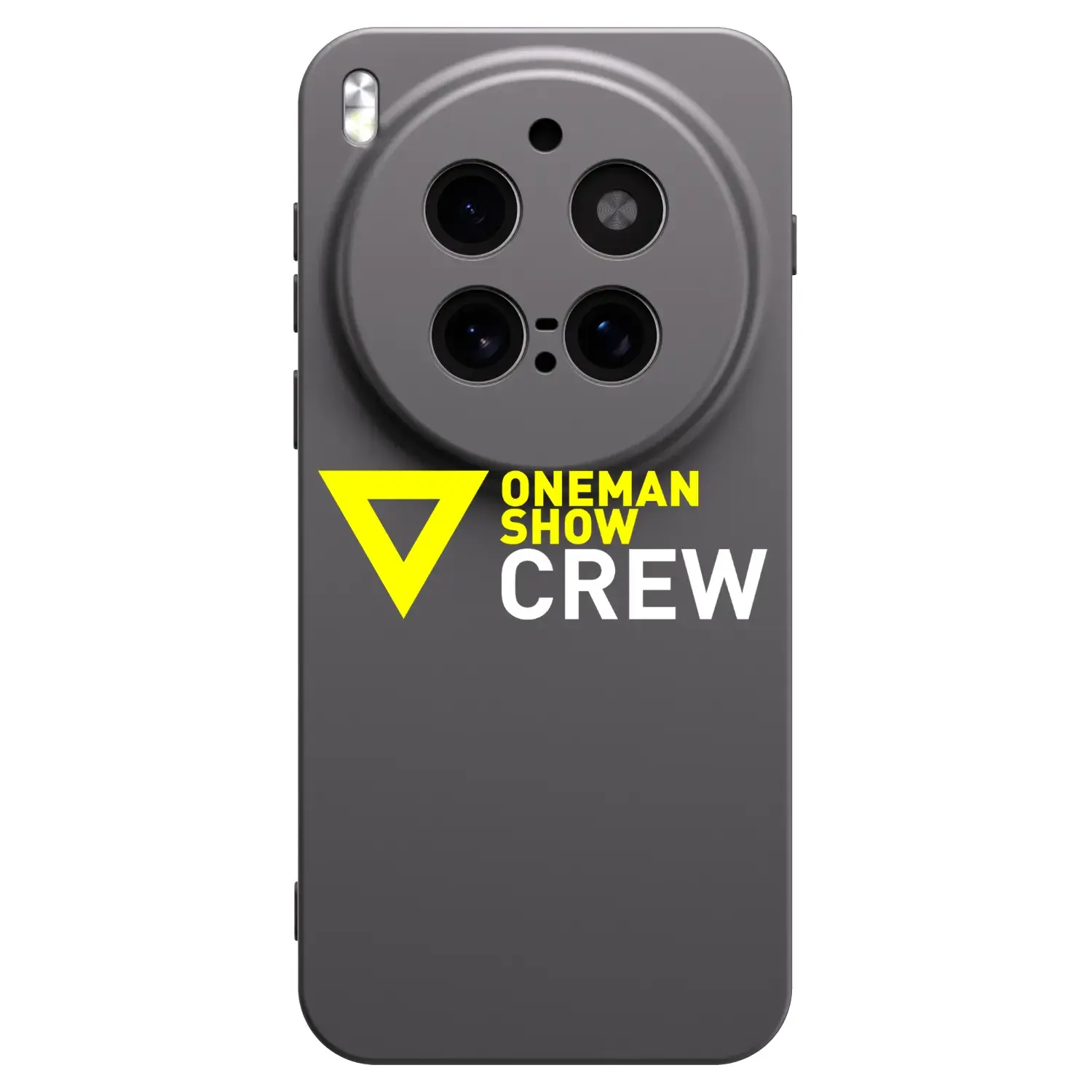 Silikonový černý obal pro Vivo X300 Pro - ONEMANSHOW CREW