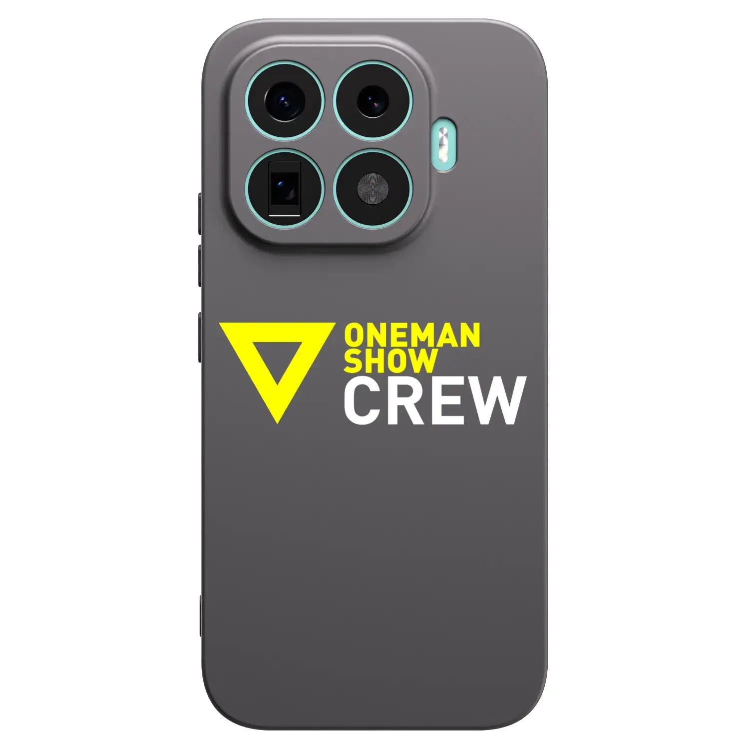 Silikonový černý obal pro Xiaomi 17T - ONEMANSHOW CREW