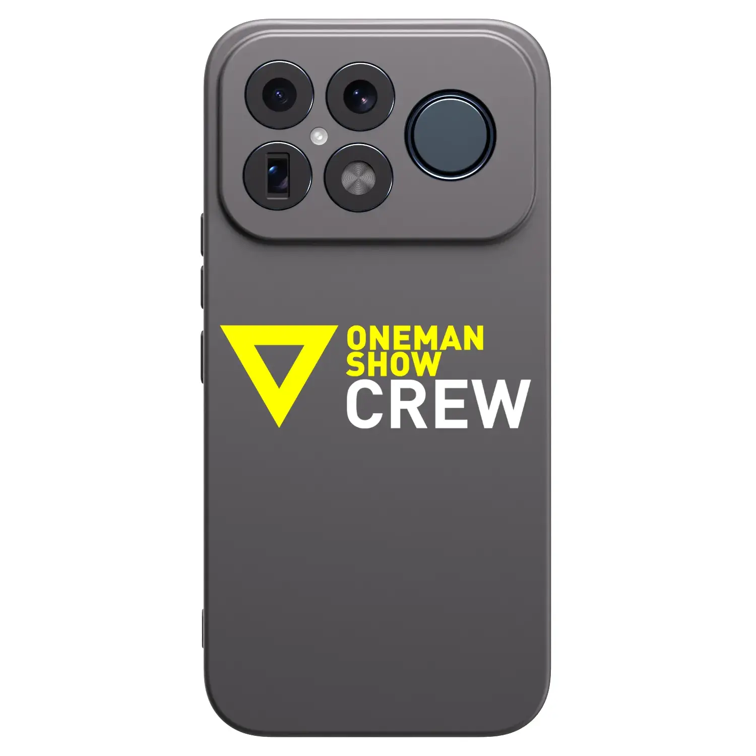 Silikonový černý obal pro Xiaomi Poco F8 Ultra - ONEMANSHOW CREW