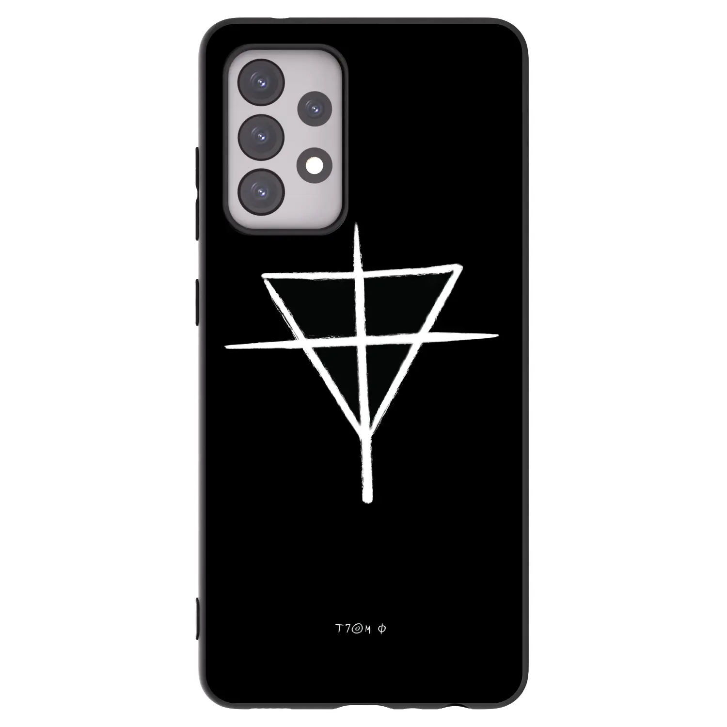 Silikonový černý obal pro Samsung Galaxy A52s 5G A528B - ONEMANSHOW THE GAME