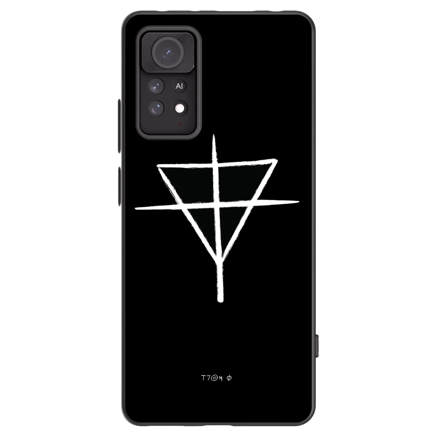 Silikonový černý obal pro Xiaomi Redmi Note 11 Pro 5G - ONEMANSHOW THE GAME