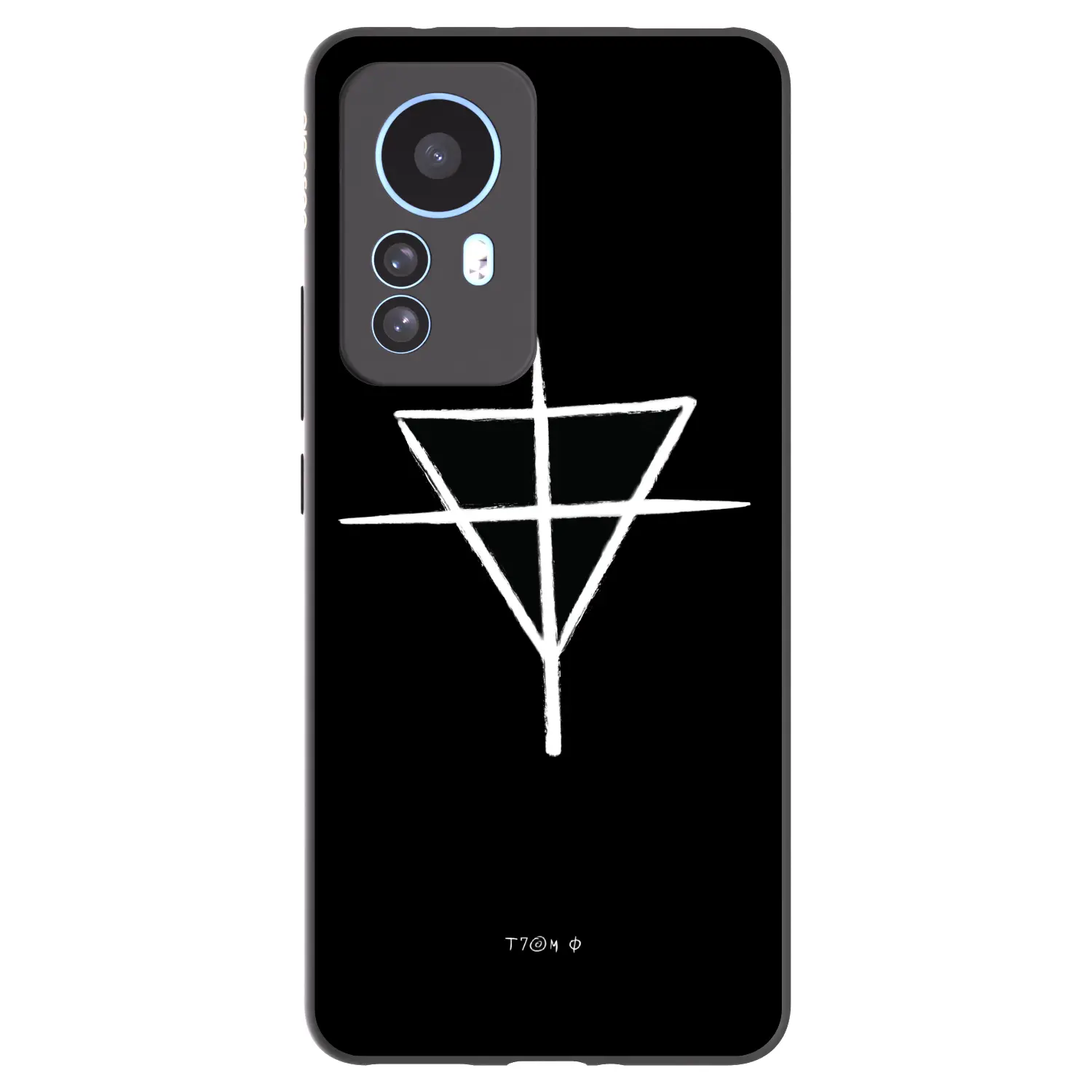 Silikonový černý obal pro Xiaomi 12T Pro - ONEMANSHOW THE GAME