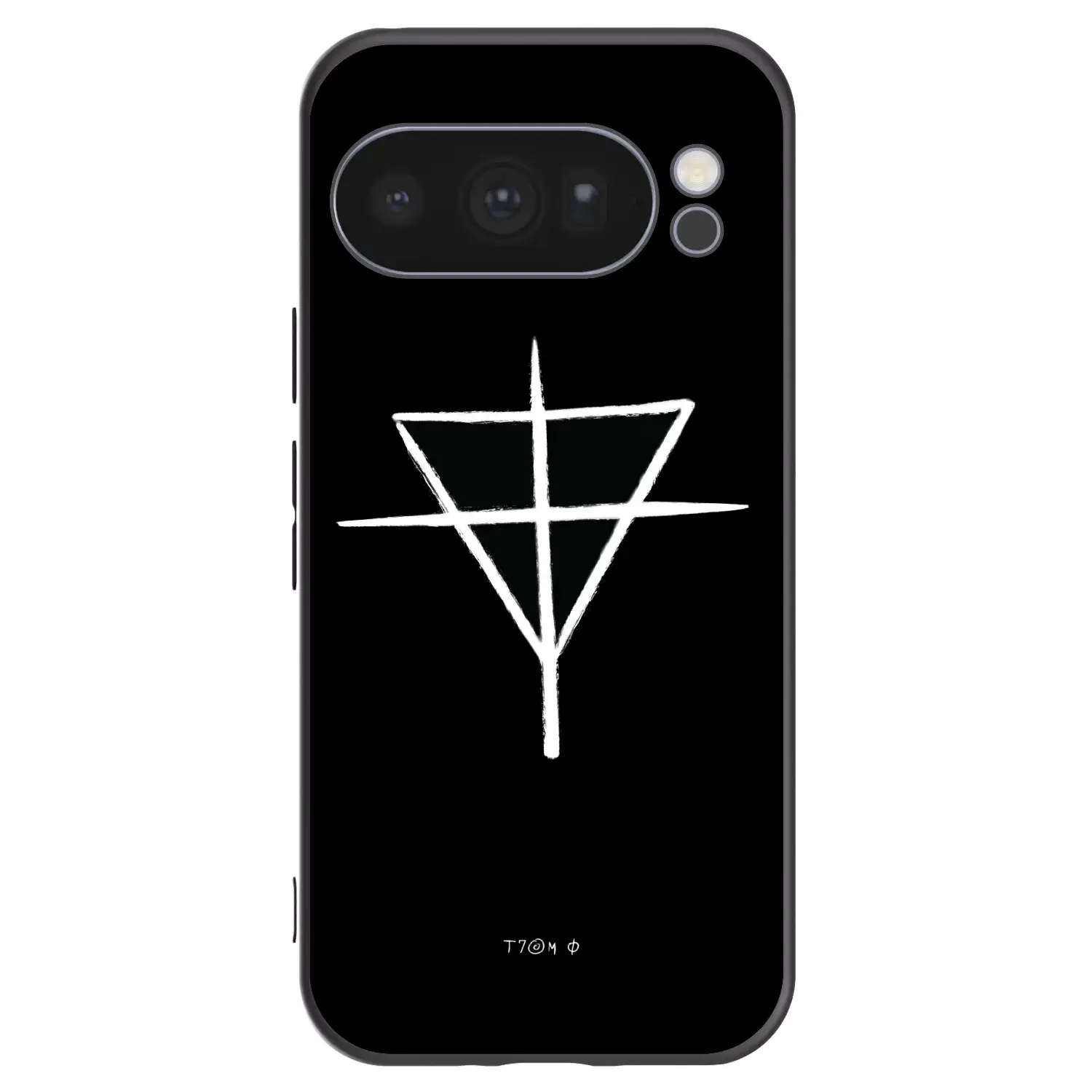 Silikonový černý obal pro Google Pixel 10 Pro - ONEMANSHOW THE GAME