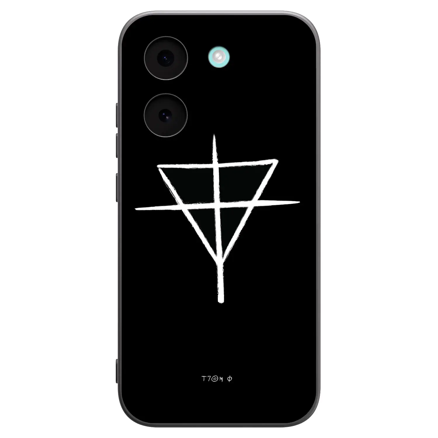 Silikonový černý obal pro Xiaomi Poco X8 Pro - ONEMANSHOW THE GAME