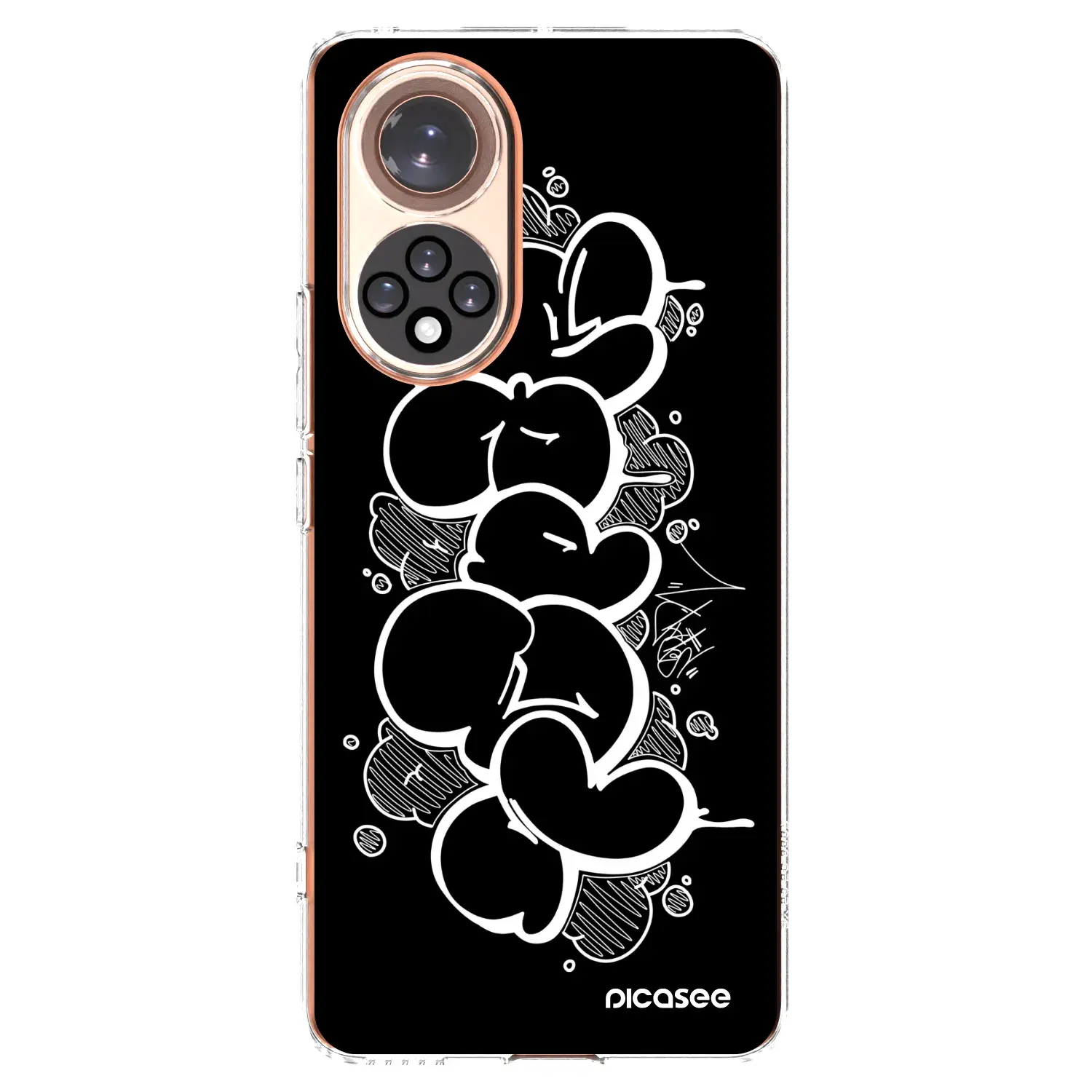 Silikonový průhledný obal pro Huawei Nova 9 - Throw UP