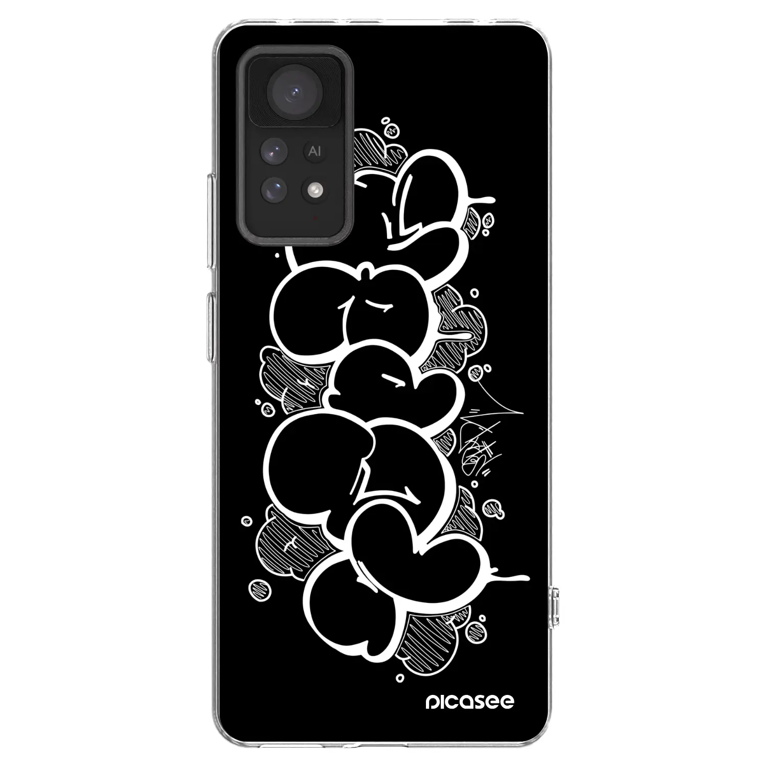 Silikonový průhledný obal pro Xiaomi Redmi Note 11 Pro 5G - Throw UP