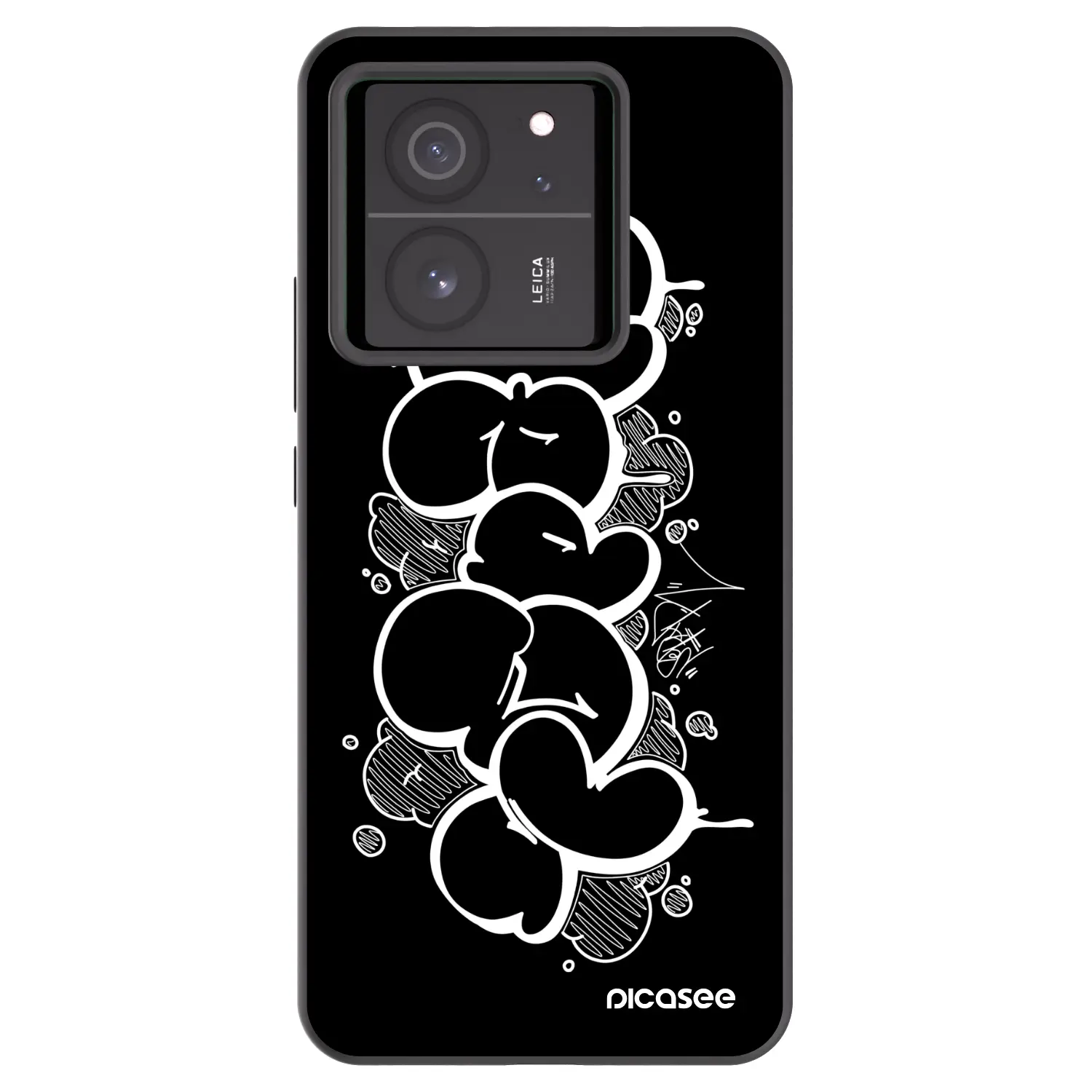 Silikonový černý obal pro Xiaomi 13T Pro - Throw UP