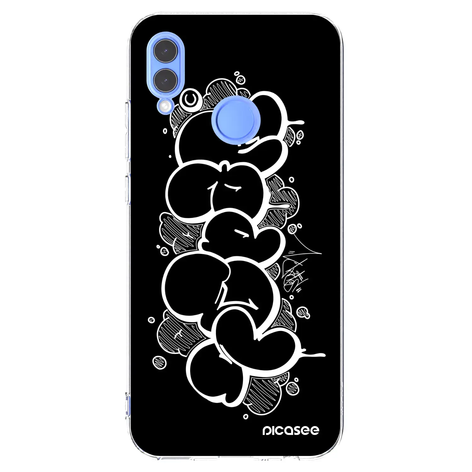 Silikonový průhledný obal pro Honor 10 Lite - Throw UP