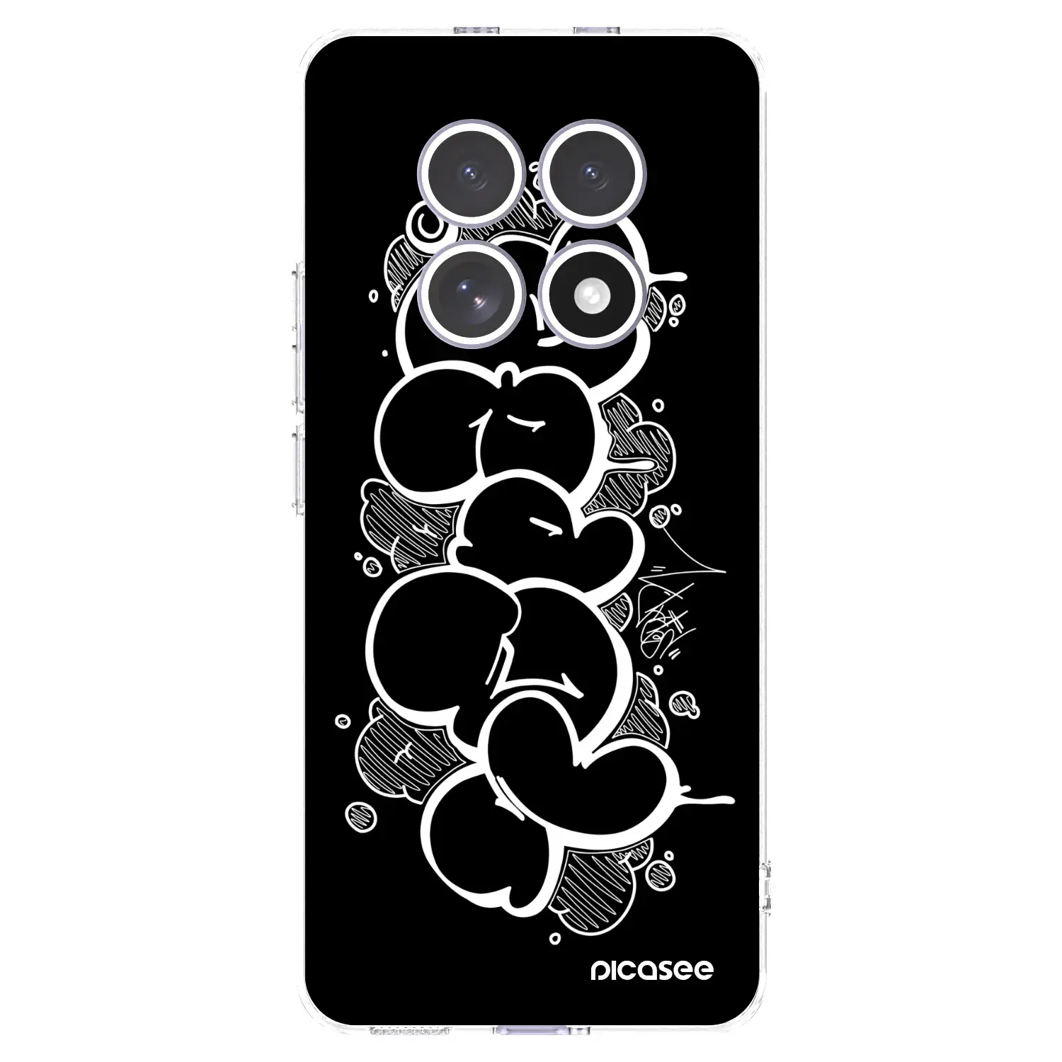 Silikonový průhledný obal pro Xiaomi Redmi Note 15 4G - Throw UP