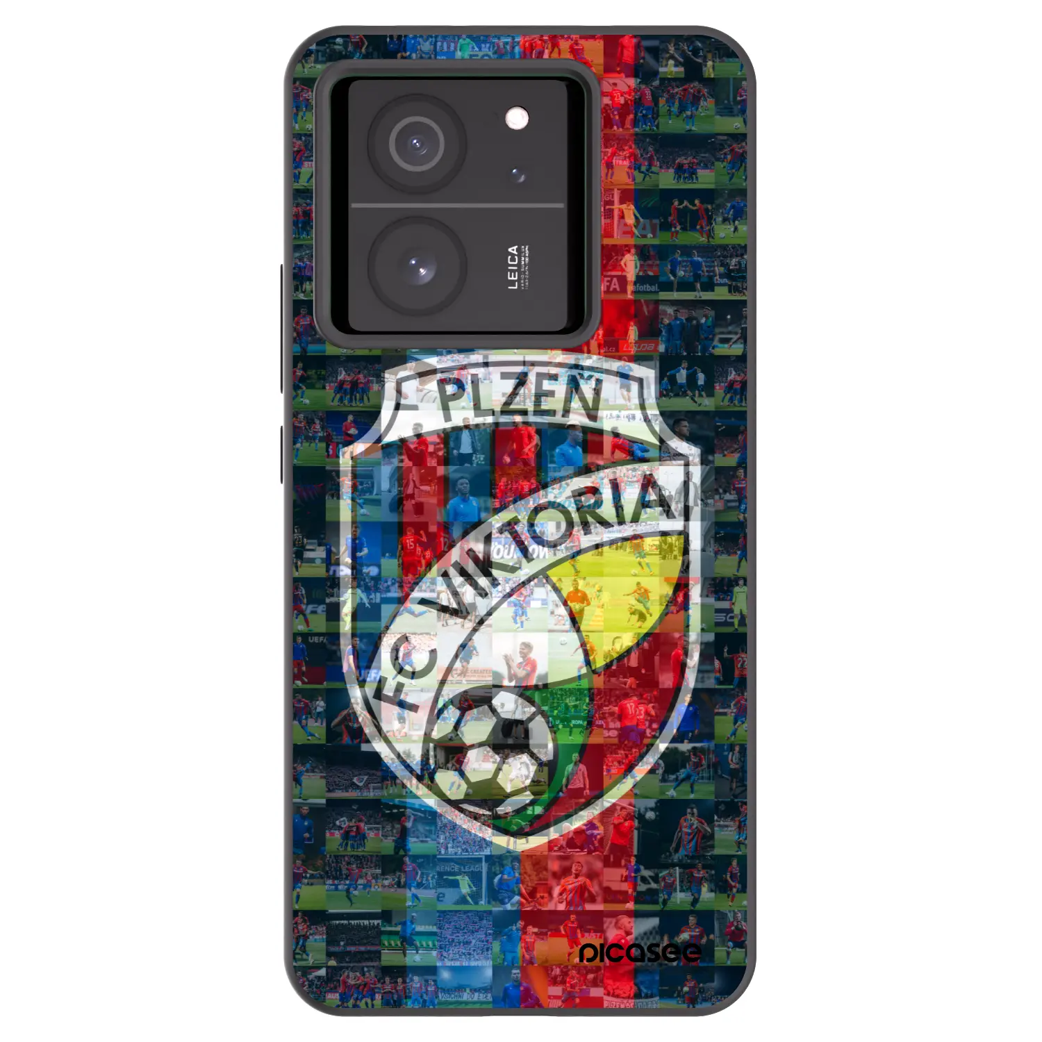 Silikonový černý obal pro Xiaomi 13T Pro - FC Viktoria Plzeň A