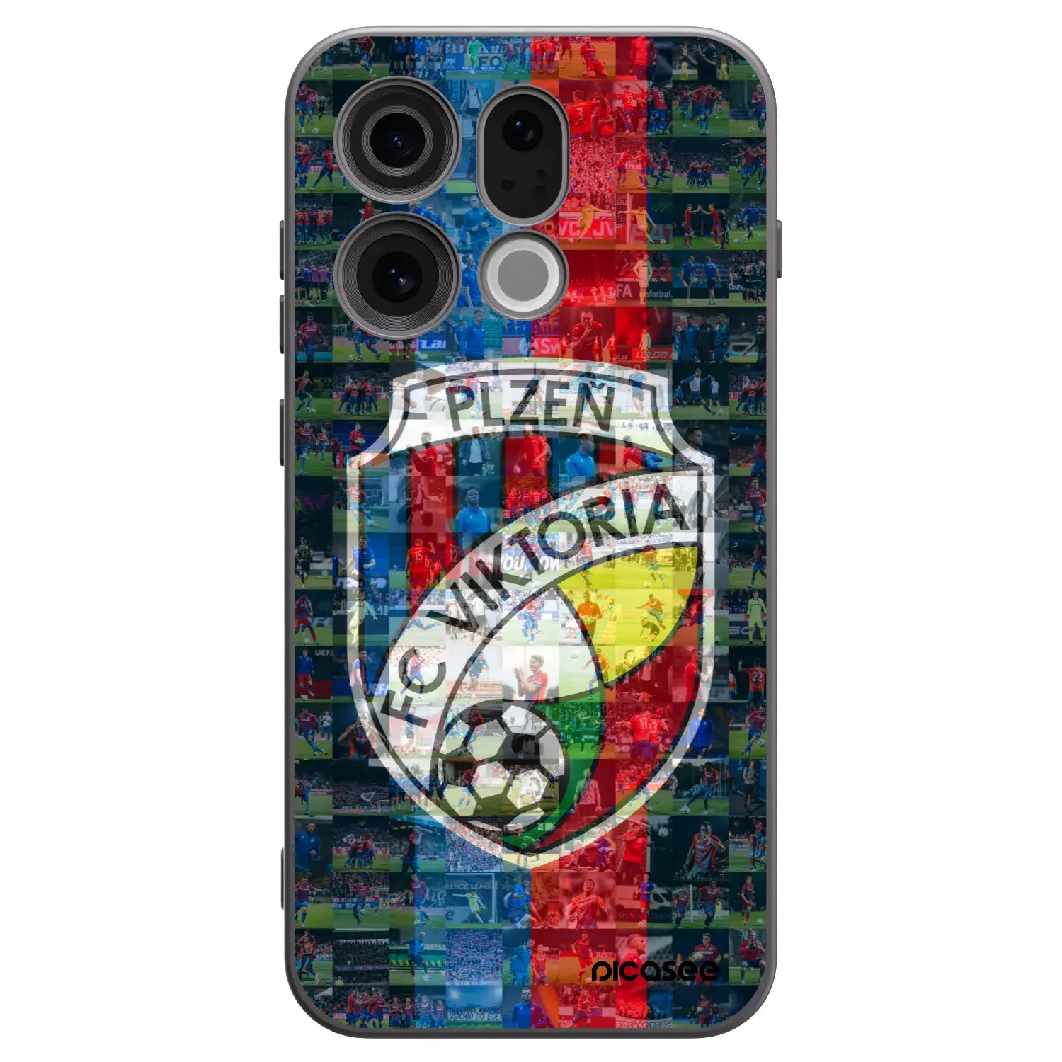 Silikonový černý obal pro OPPO Find X9 - FC Viktoria Plzeň A