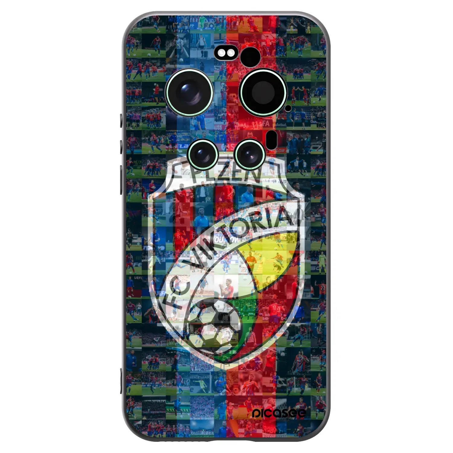 Silikonový černý obal pro Xiaomi 17 Ultra - FC Viktoria Plzeň A