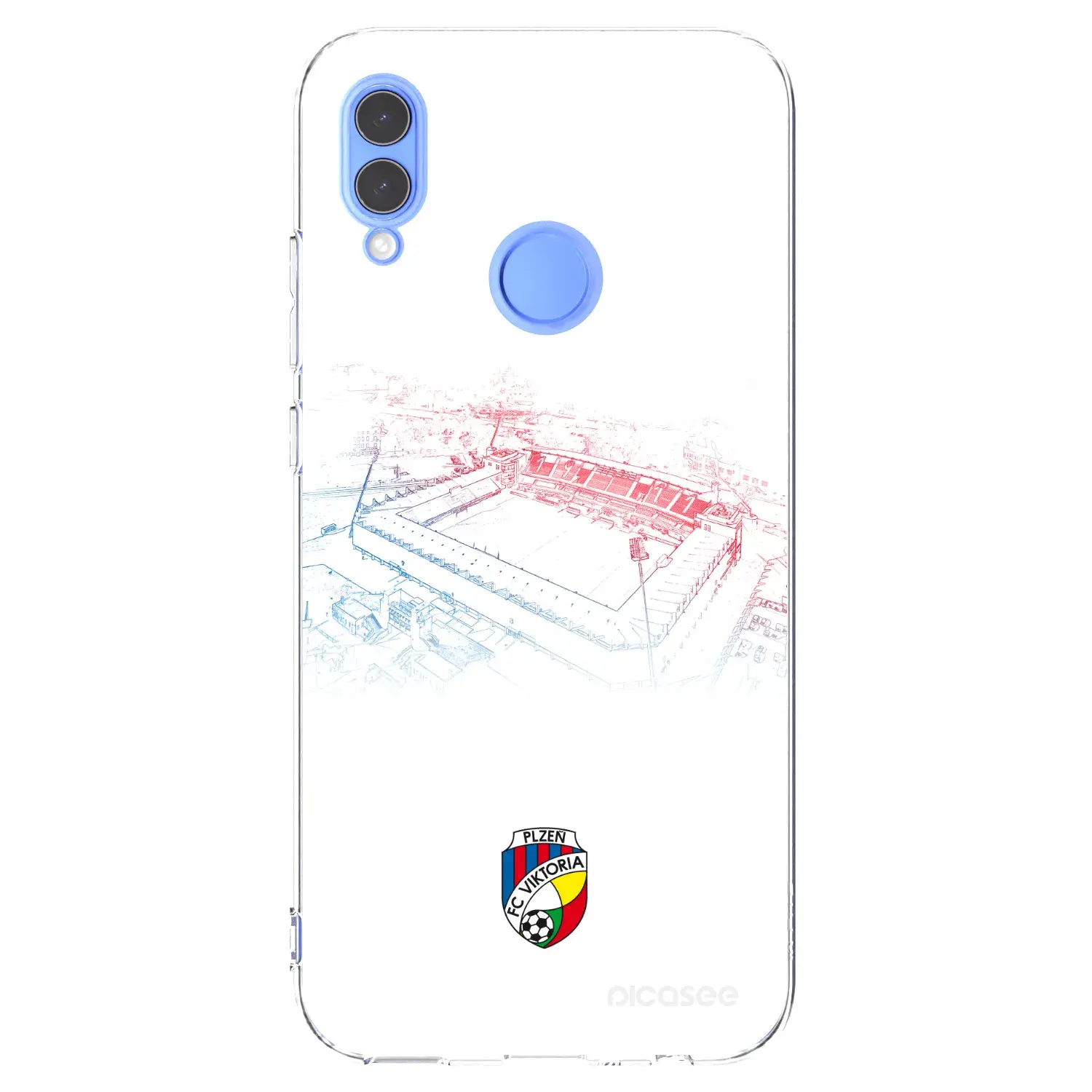 Silikonový průhledný obal pro Honor 10 Lite - FC Viktoria Plzeň C
