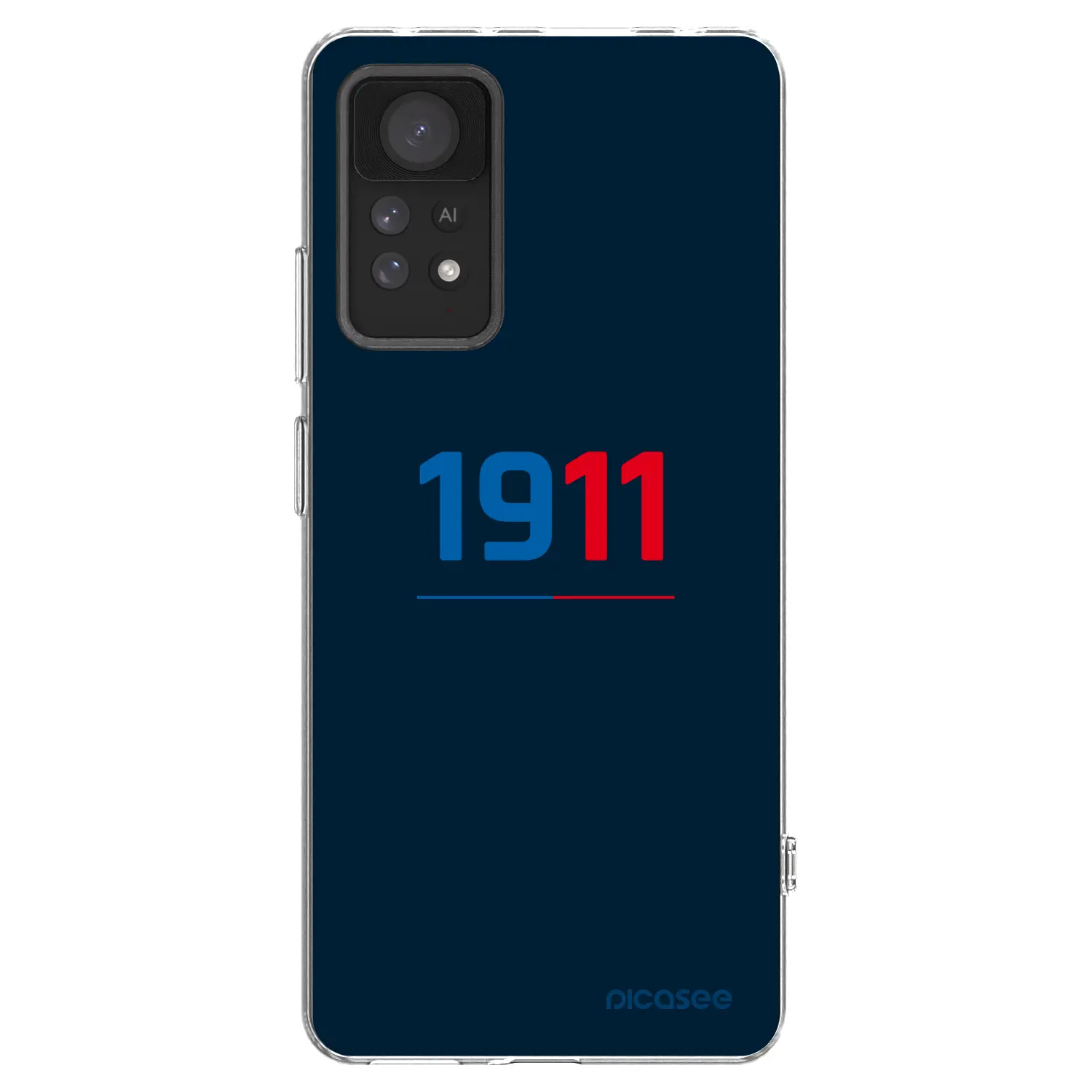 Silikonový průhledný obal pro Xiaomi Redmi Note 11 Pro 5G - FC Viktoria Plzeň D