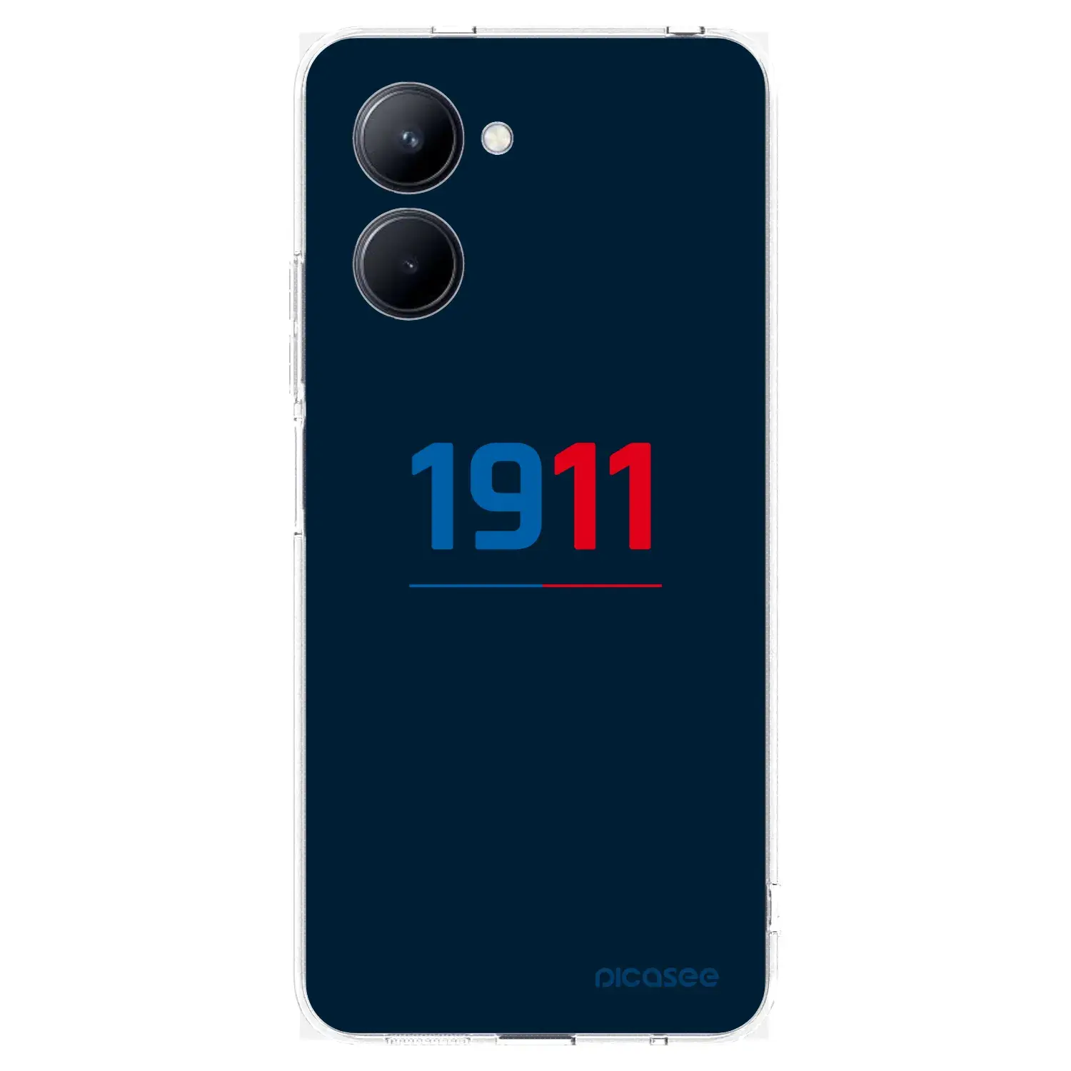 Silikonový průhledný obal pro Realme C33 (2023) - FC Viktoria Plzeň D