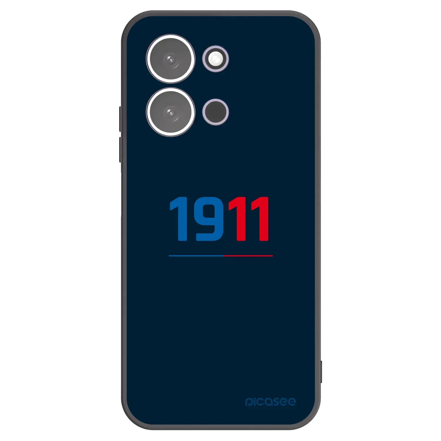 Silikonový černý obal pro Xiaomi Redmi 15C 5G - FC Viktoria Plzeň D
