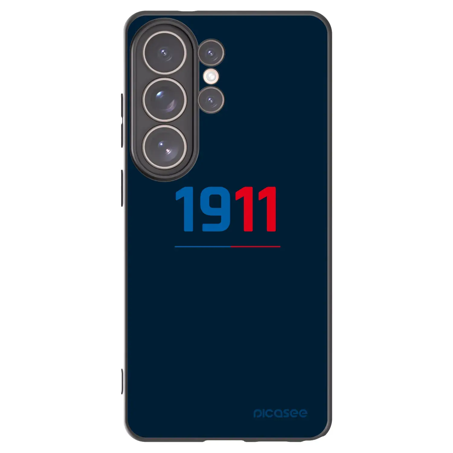 Silikonový černý obal pro Samsung Galaxy S26 Ultra - FC Viktoria Plzeň D