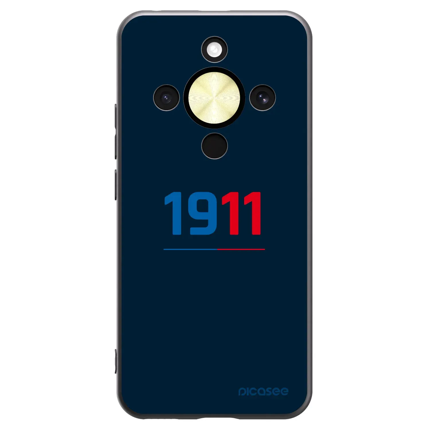 Silikonový černý obal pro Honor Magic8 Lite 5G - FC Viktoria Plzeň D