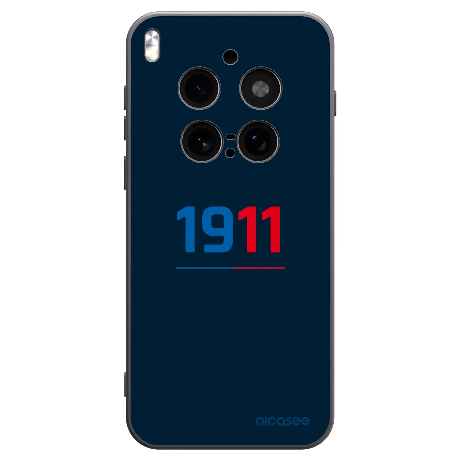 Silikonový černý obal pro Vivo X300 Pro - FC Viktoria Plzeň D