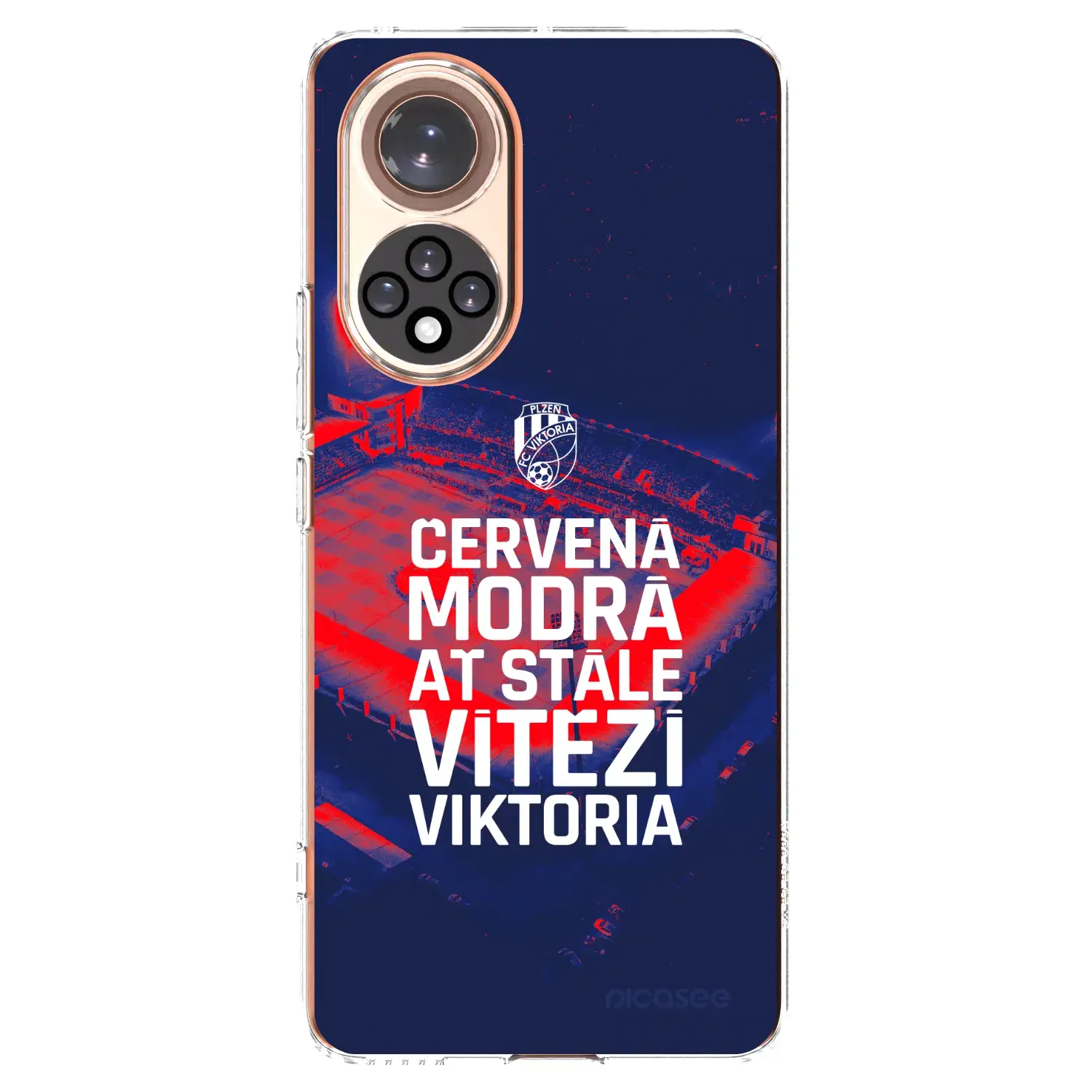 Silikonový průhledný obal pro Huawei Nova 9 - FC Viktoria Plzeň E