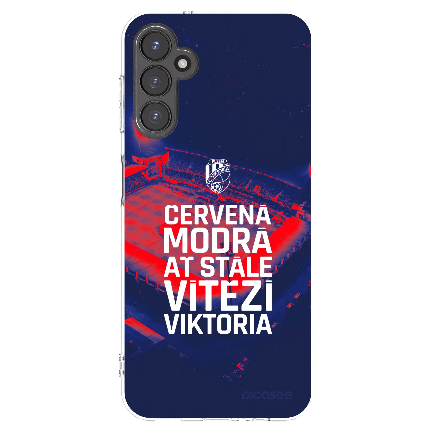 Silikonový průhledný obal pro Samsung Galaxy A14 5G A146P - FC Viktoria Plzeň E